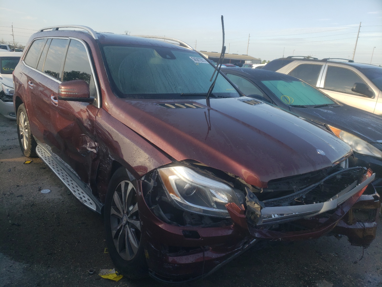MERCEDES-BENZ GL 350 BLU 2015 with VIN 4JGDF2EE2FA447752 - Photo from auction