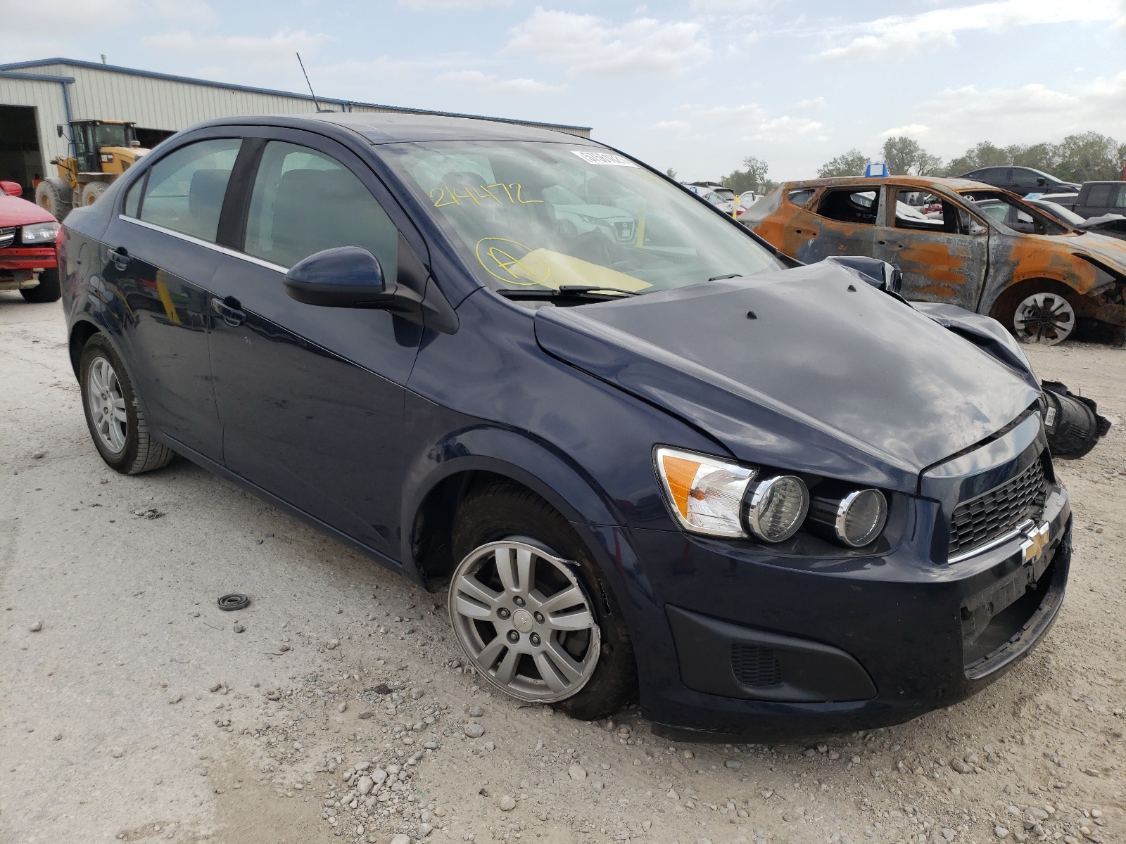 CHEVROLET SONIC LT 2015 with VIN 1G1JC5SH5F4214472 - Photo from auction