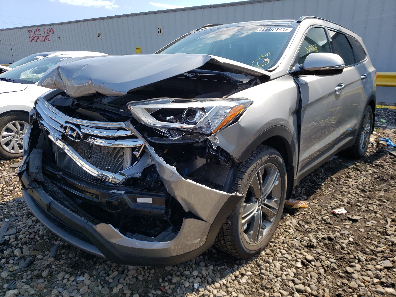 Photo 2 from auction – 2014 HYUNDAI SANTA FE G with VIN KM8SRDHF3EU047212