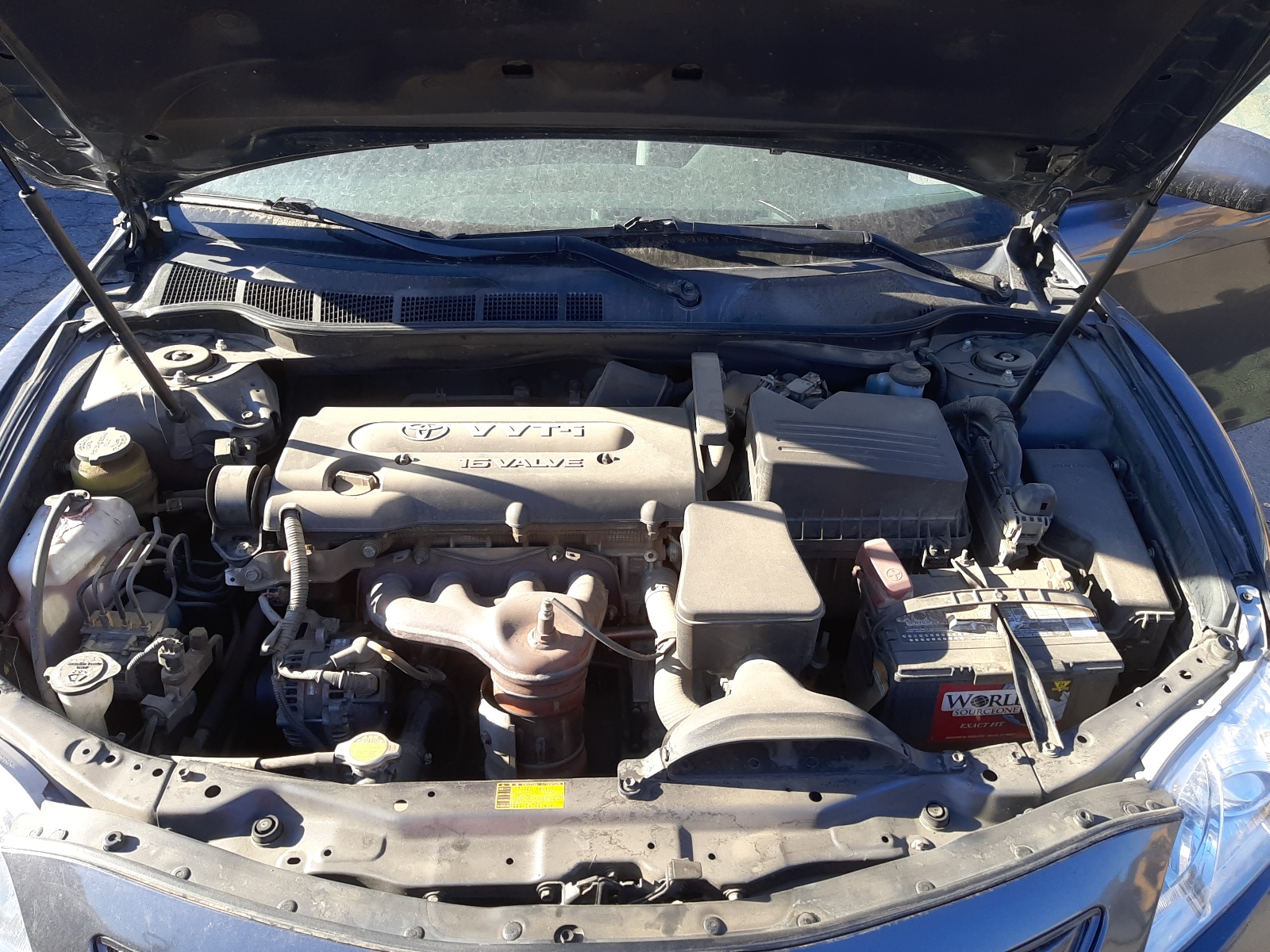 Photo 12 from auction – 2007 TOYOTA CAMRY CE with VIN 4T1BE46K37U510187