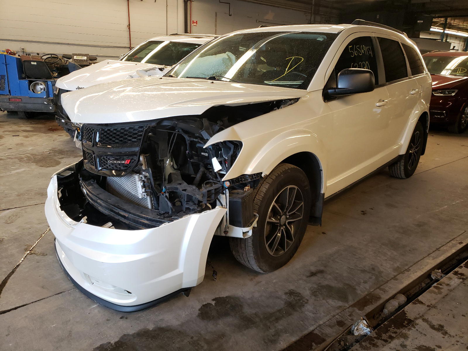 Photo 2 from auction – 2017 DODGE JOURNEY SE with VIN 3C4PDCAB5HT708893