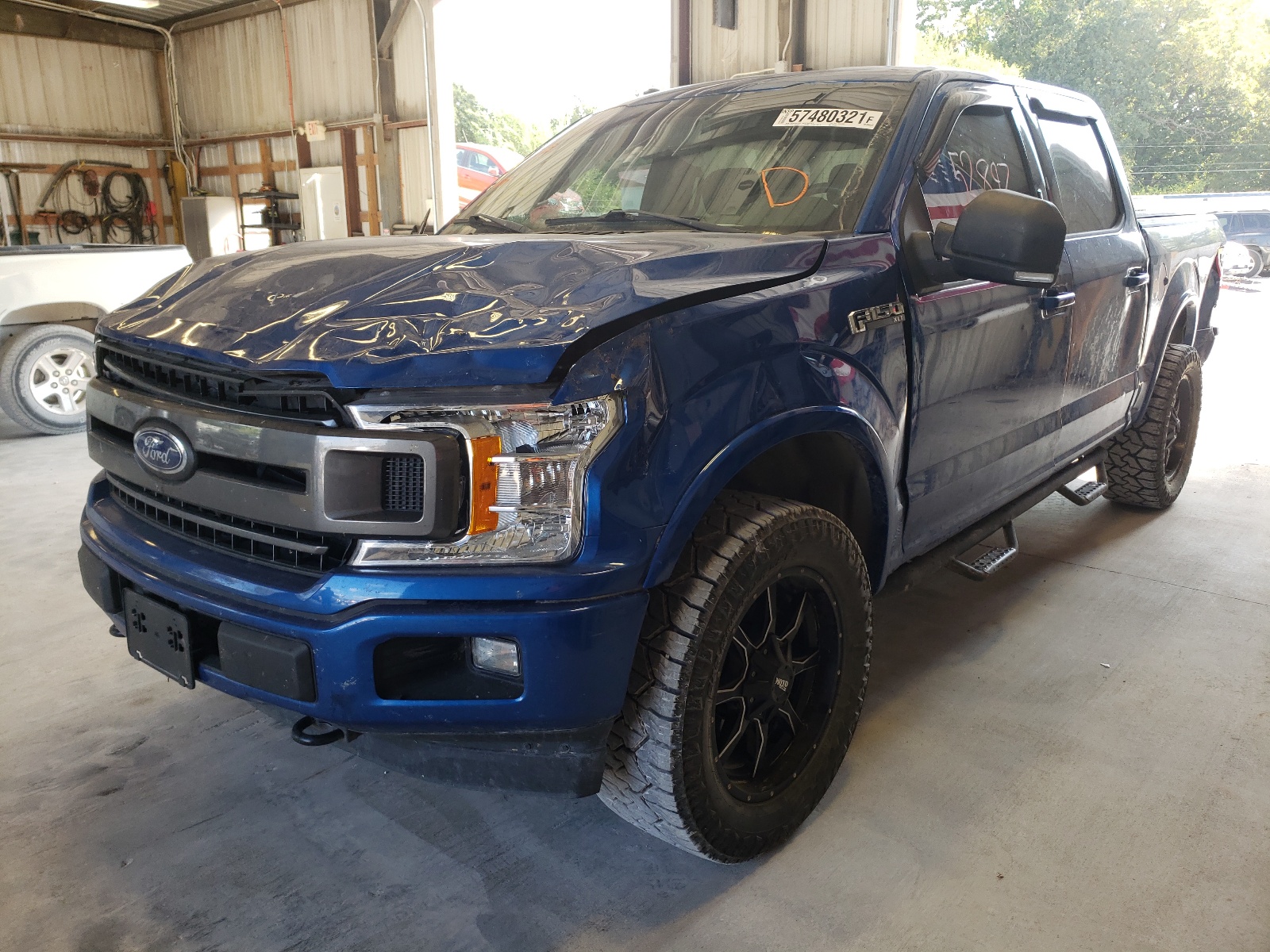 Photo 2 from auction – 2018 FORD F150 SUPER with VIN 1FTEW1EG1JFA31353