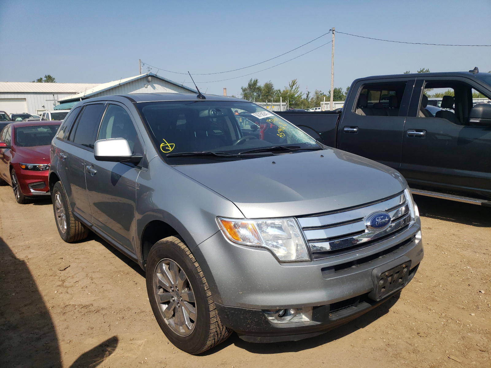 FORD EDGE SEL P 2007 with VIN 2FMDK39C17BA59816 - Photo from auction