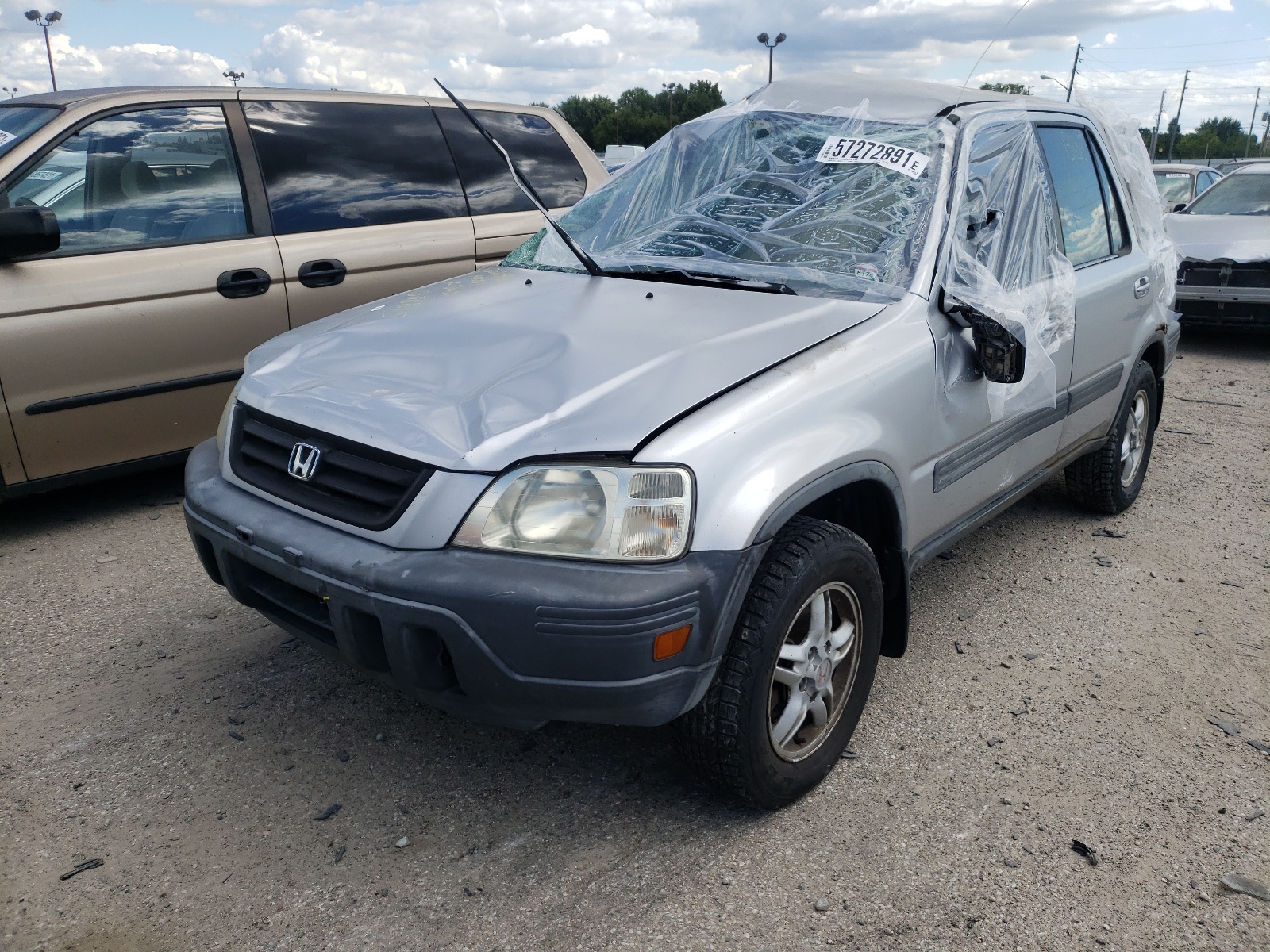 Photo 2 from auction – 2001 HONDA CR-V EX with VIN JHLRD18641S026815