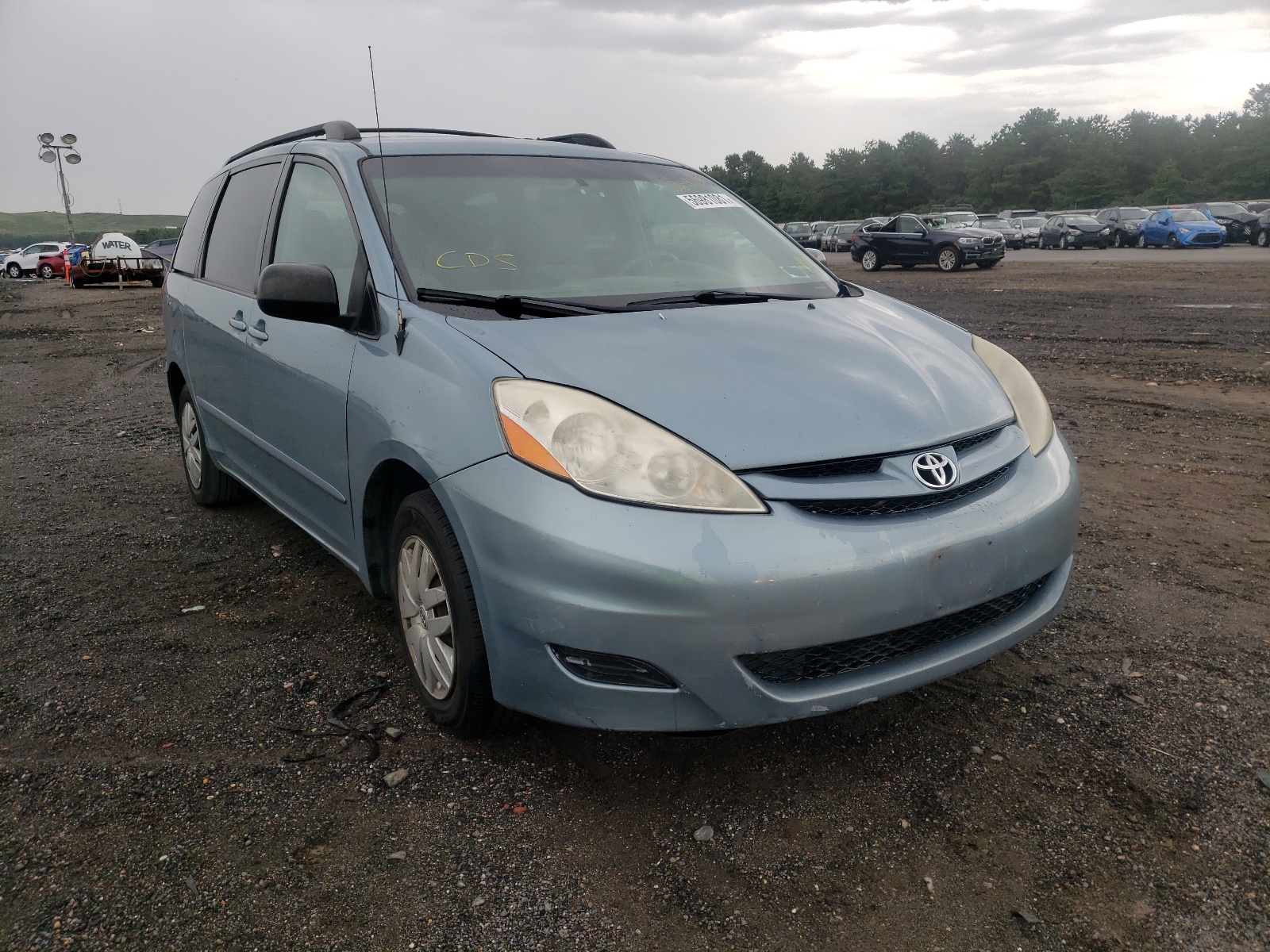 Photo 1 from auction – 2009 TOYOTA SIENNA CE with VIN 5TDZK23C29S250076