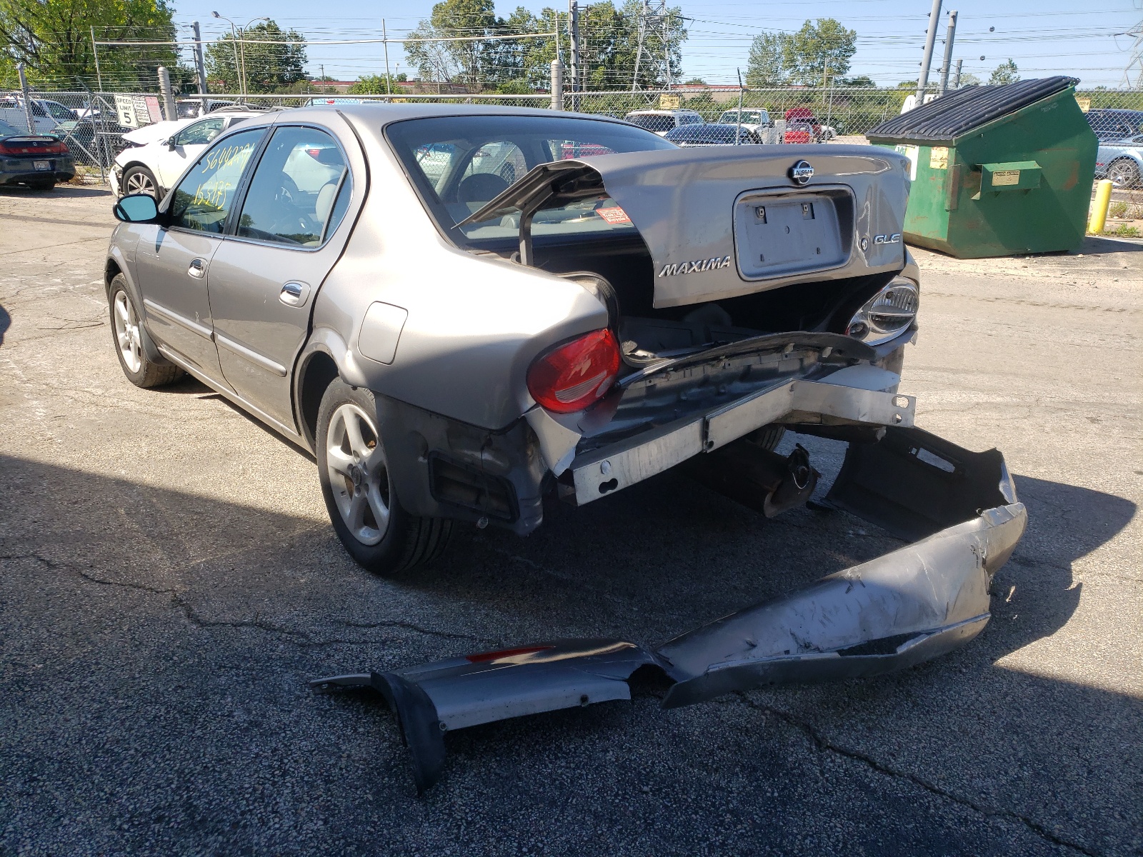 Photo 3 from auction – 2001 NISSAN MAXIMA GXE with VIN JN1CA31D61T815271