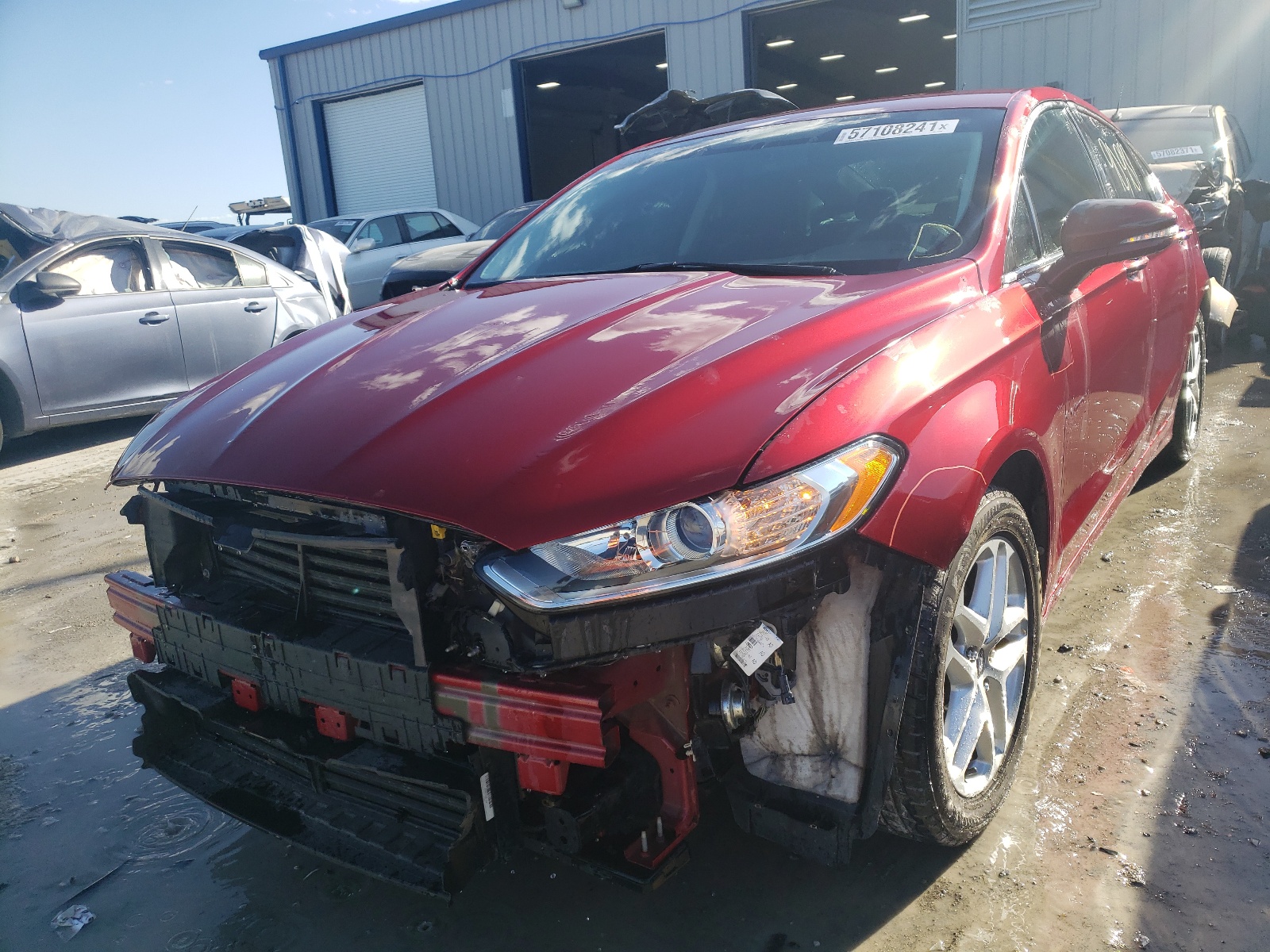 Photo 2 from auction – 2014 FORD FUSION SE with VIN 1FA6P0H7XE5395599