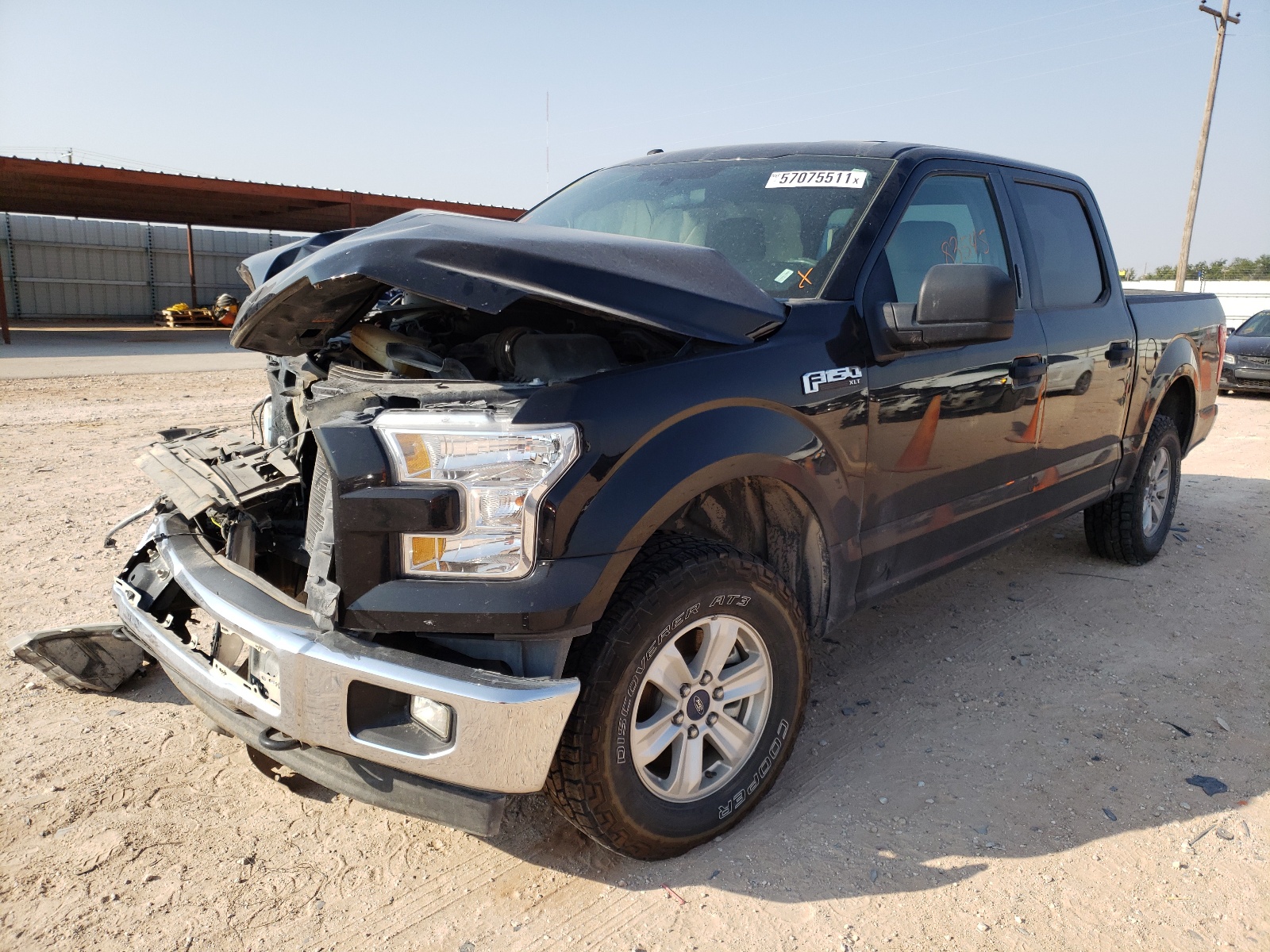 Photo 2 from auction – 2017 FORD F150 SUPER with VIN 1FTEW1E81HFB67727
