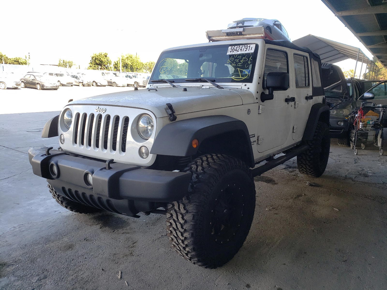 Photo 2 from auction – 2016 JEEP WRANGLER U with VIN 1C4BJWDG6GL144709