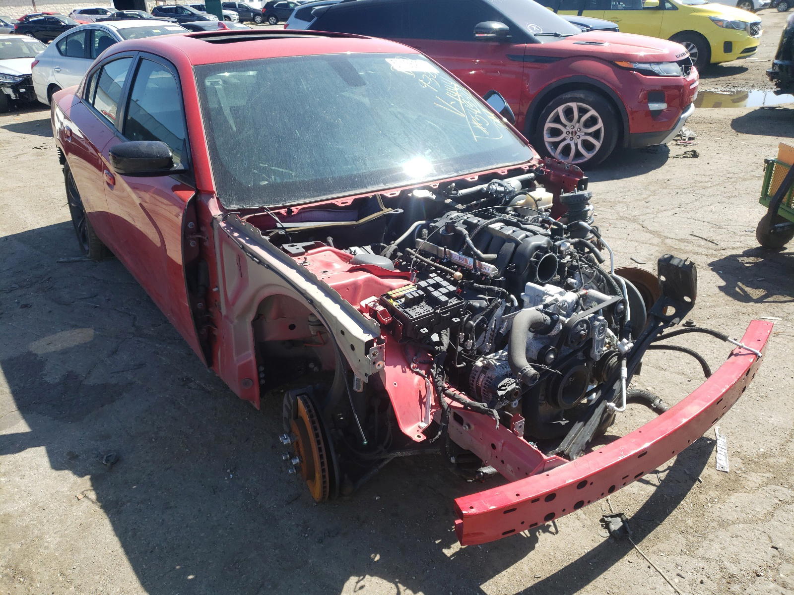 DODGE CHARGER R/ 2016 with VIN 2C3CDXCT8GH241444 - Photo from auction