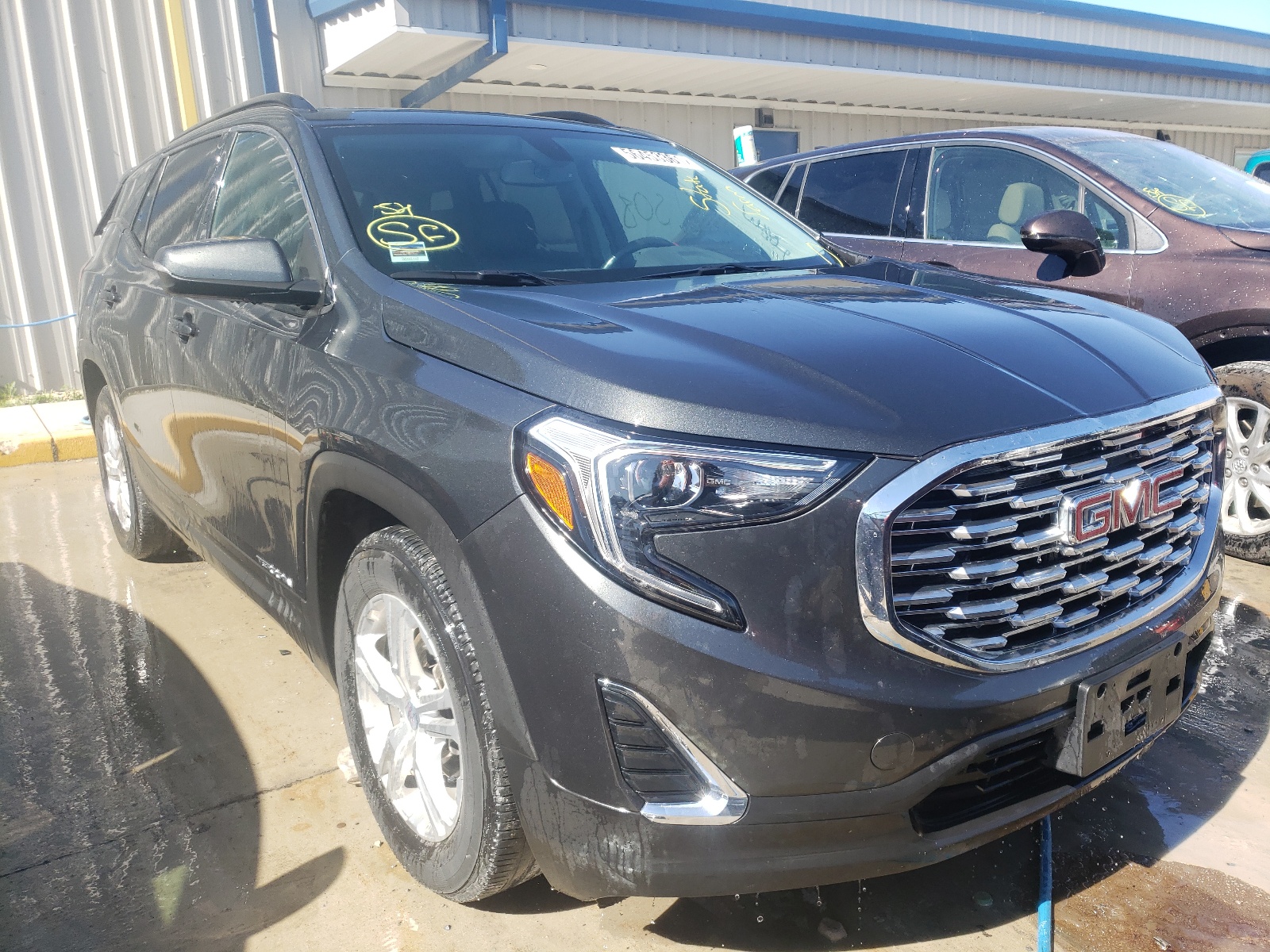 GMC TERRAIN SL 2018 with VIN 3GKALNEU9JL321158 - Photo from auction