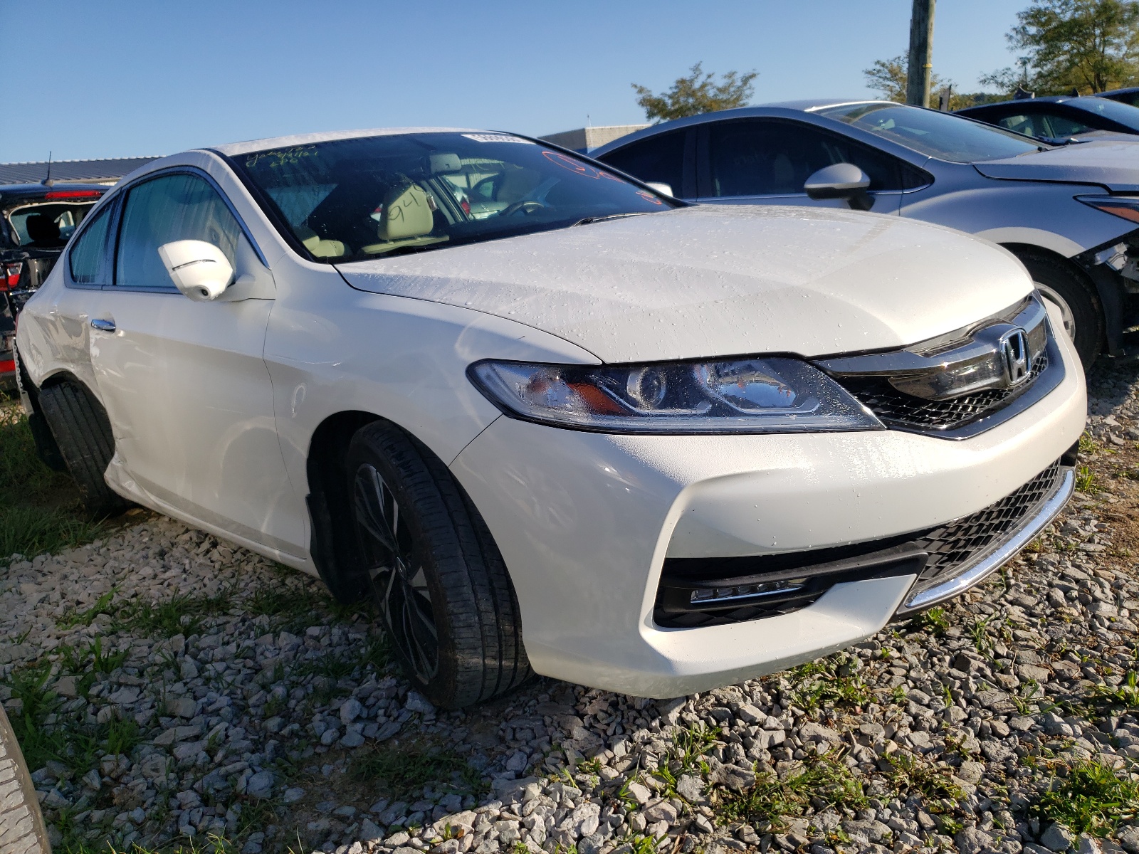 HONDA ACCORD EXL 2016 with VIN 1HGCT2B85GA000360 - Photo from auction