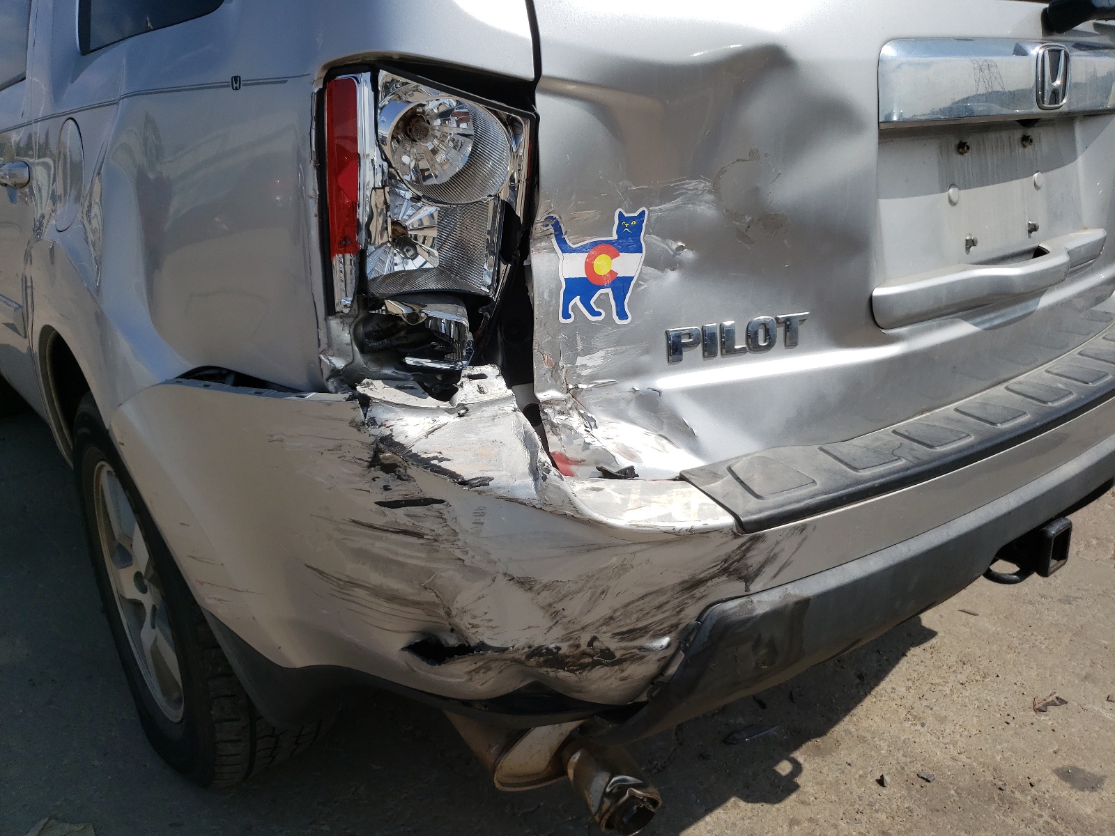 Photo 9 from auction – 2010 HONDA PILOT EXL with VIN 5FNYF4H59AB035826