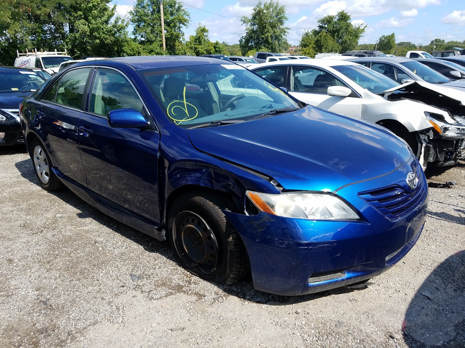 Photo 9 from auction – 2007 TOYOTA CAMRY CE with VIN 4T1BE46KX7U018112
