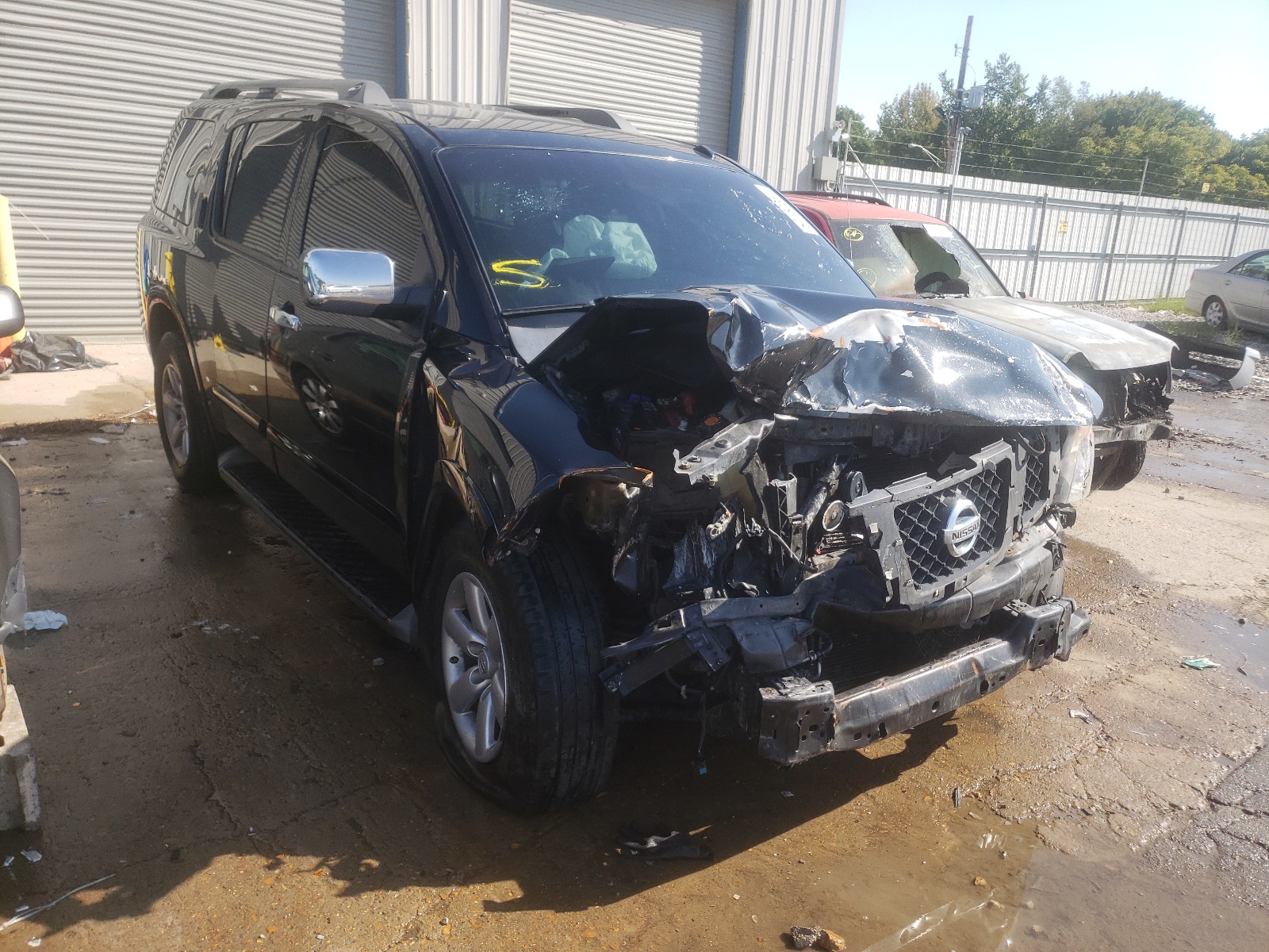NISSAN ARMADA SV 2012 with VIN 5N1AA0ND9CN612939 - Photo from auction