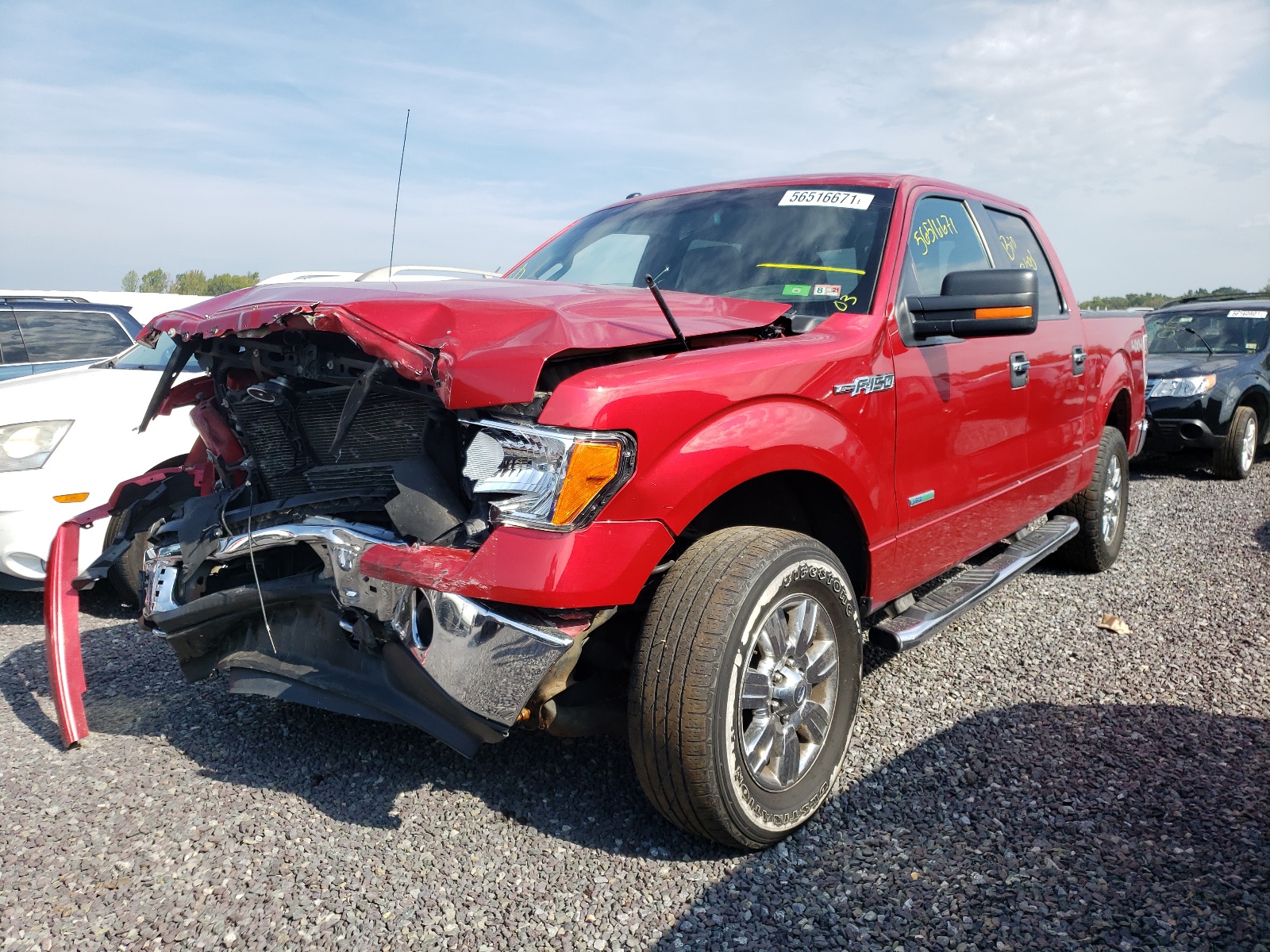 Photo 2 from auction – 2012 FORD F150 SUPER with VIN 1FTFW1ET3CFC79060