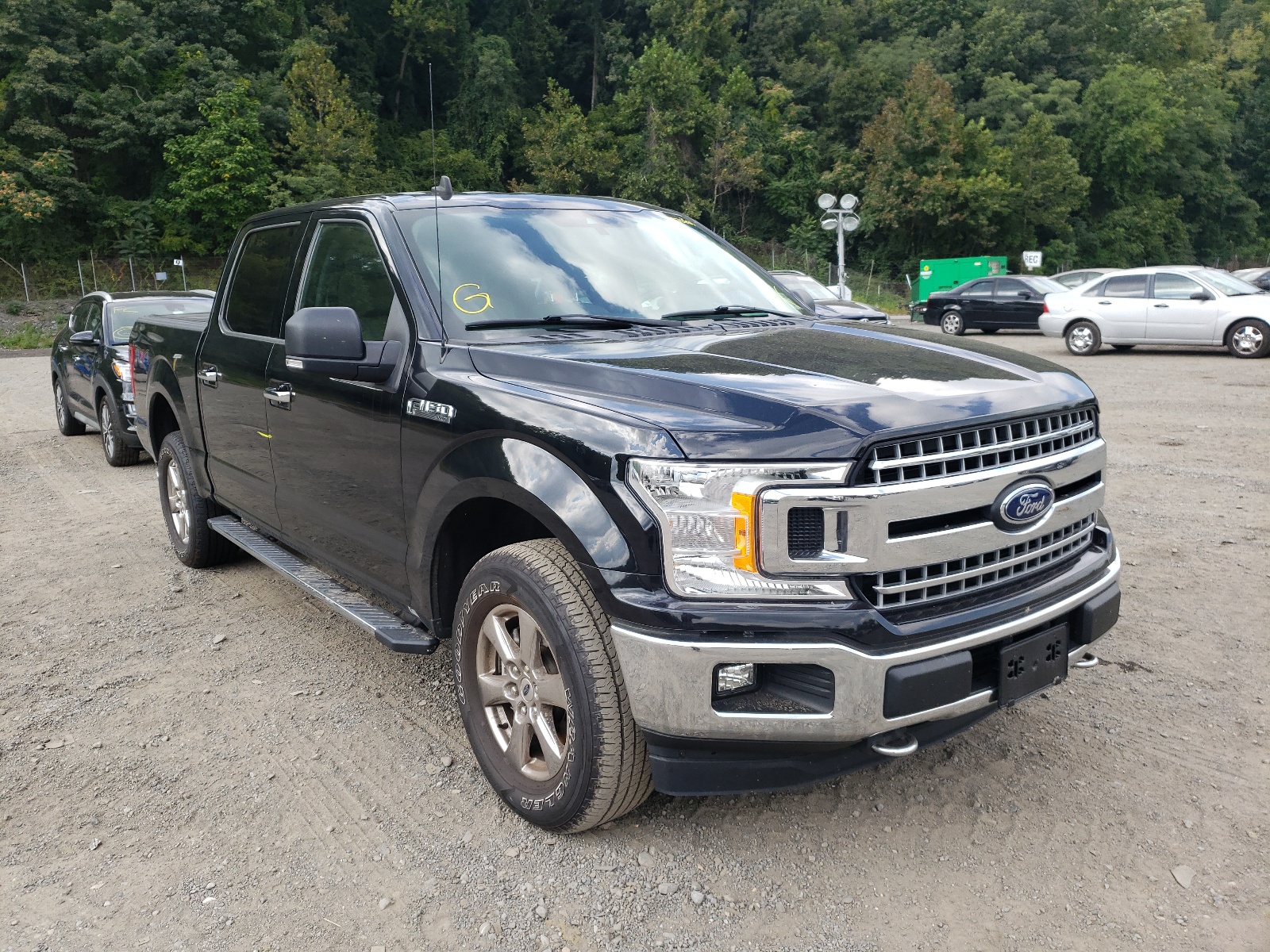 FORD F150 SUPER 2019 with VIN 1FTEW1E4XKFC38928 - Photo from auction
