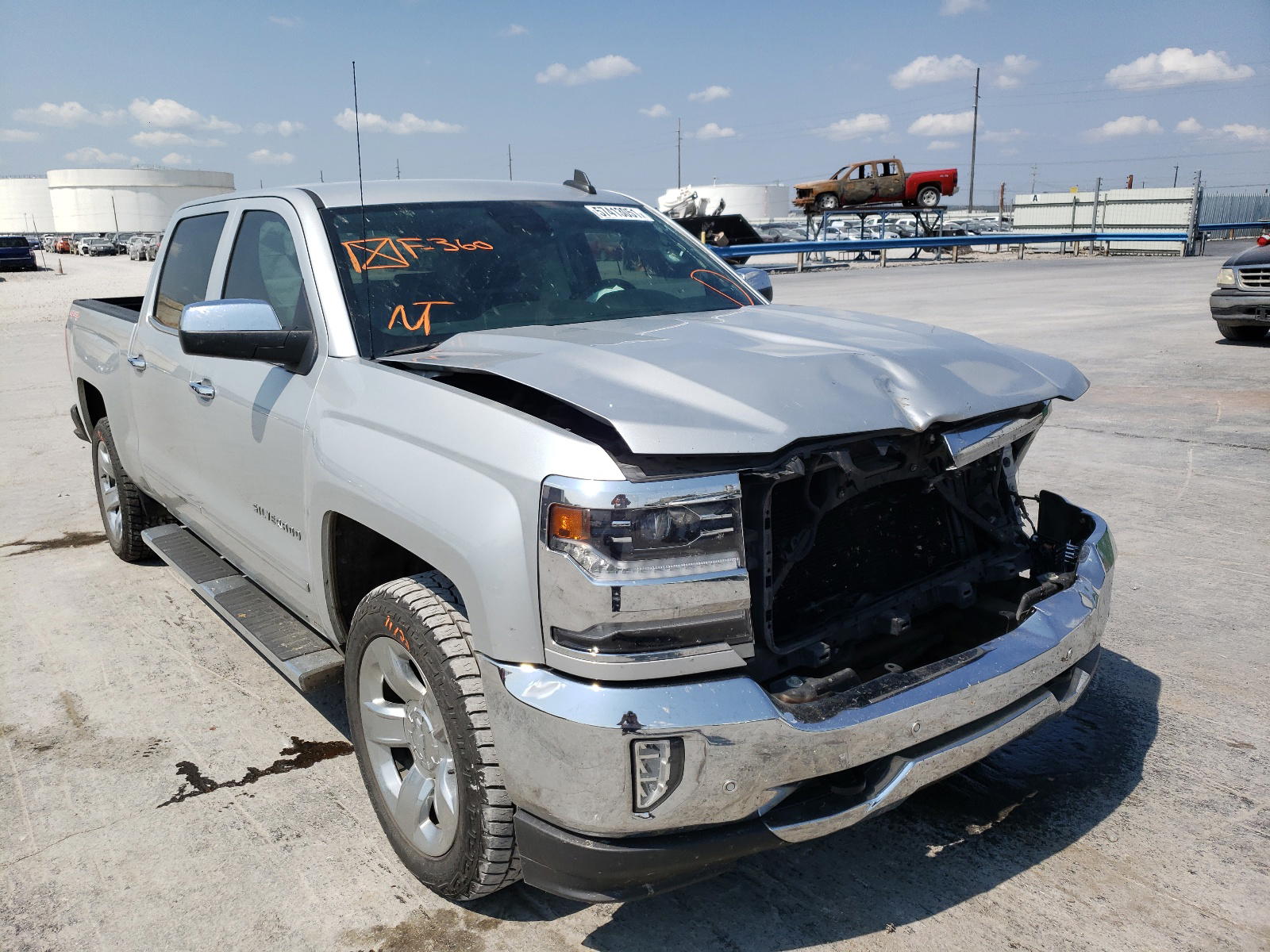 CHEVROLET SILVERADO 2016 with VIN 3GCUKSEC1GG133012 - Photo from auction