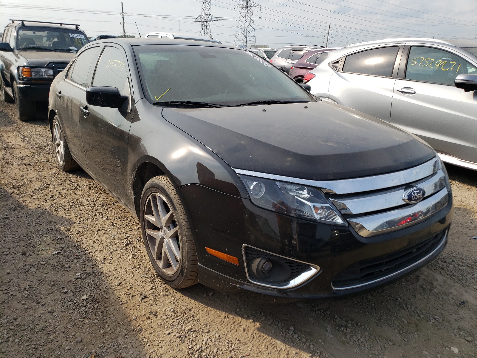 FORD FUSION SEL 2012 with VIN 3FAHP0JA2CR169078 - Photo from auction