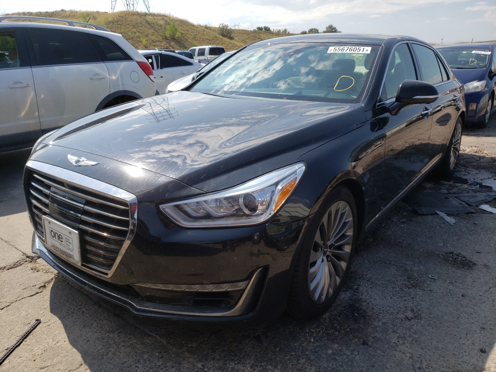 Photo 2 from auction – 2019 GENESIS G90 ULTIMA with VIN KMTF54JH6KU059221