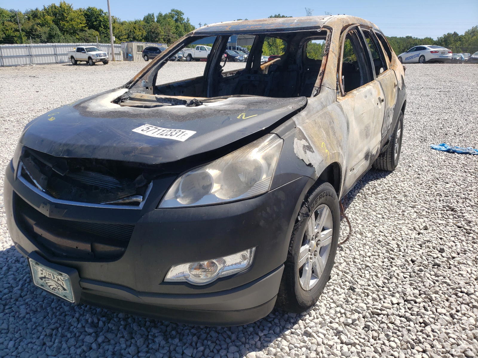 Photo 2 from auction – 2012 CHEVROLET TRAVERSE L with VIN 1GNKRFED9CJ400447