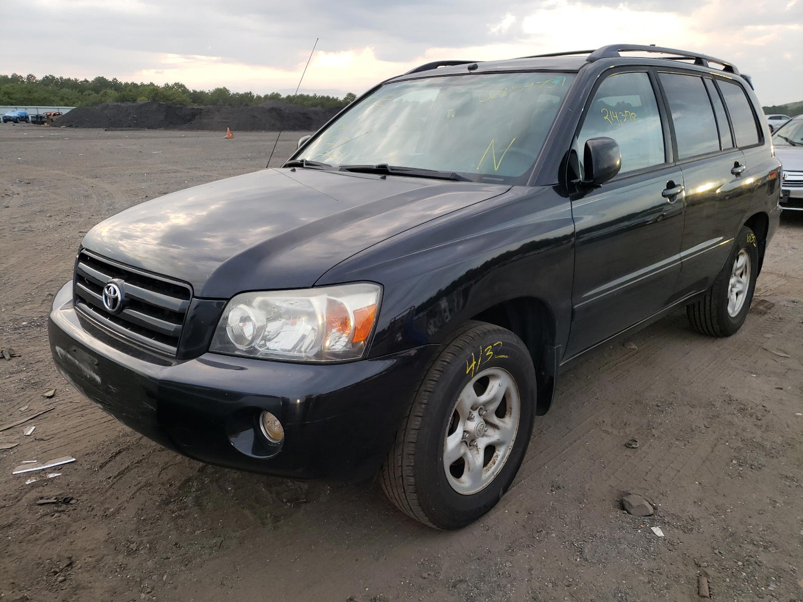Photo 2 from auction – 2007 TOYOTA HIGHLANDER with VIN JTEDD21A570166996