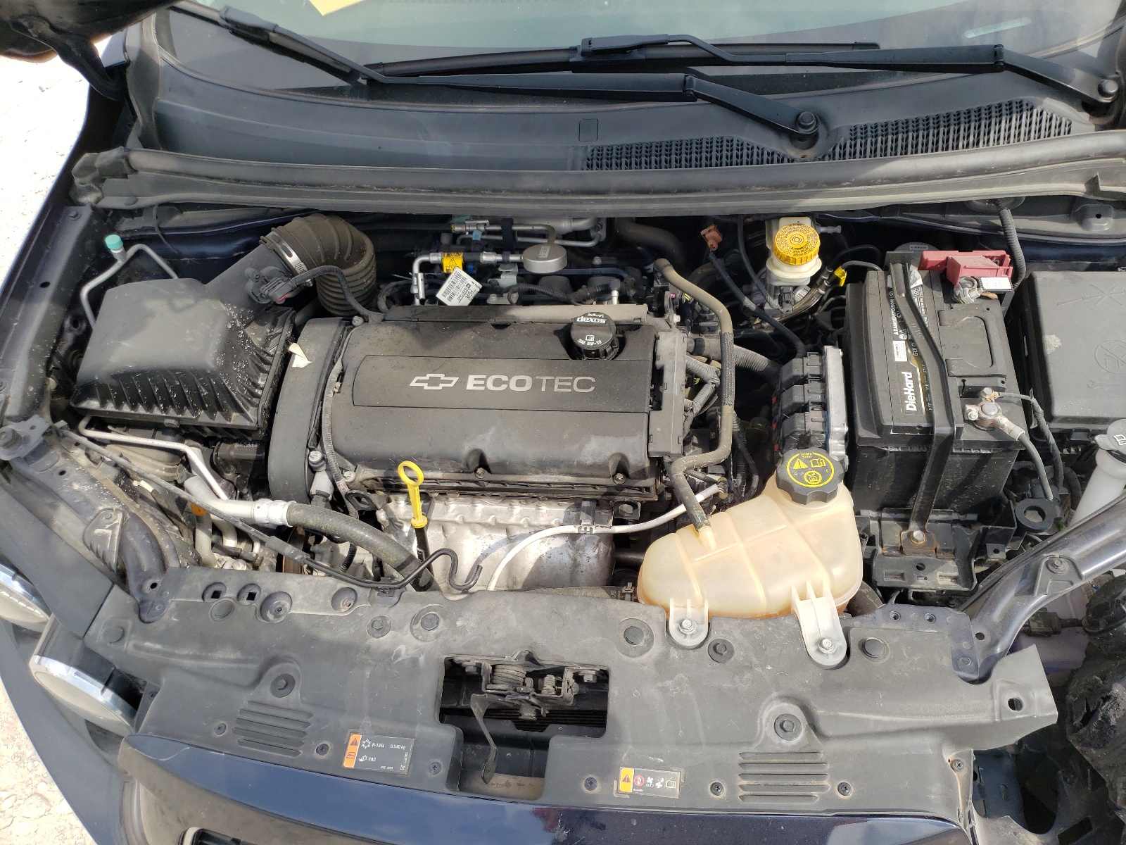 Photo 7 from auction – 2015 CHEVROLET SONIC LT with VIN 1G1JC5SH5F4214472
