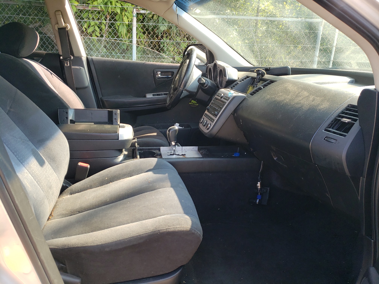 Photo 5 from auction – 2007 NISSAN MURANO SL with VIN JN8AZ08W67W655486