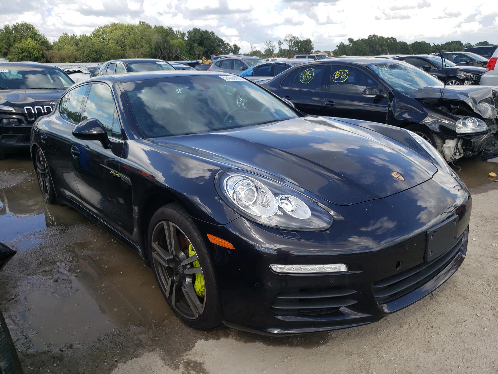 PORSCHE PANAMERA S 2014 with VIN WP0AD2A72EL044782 - Photo from auction