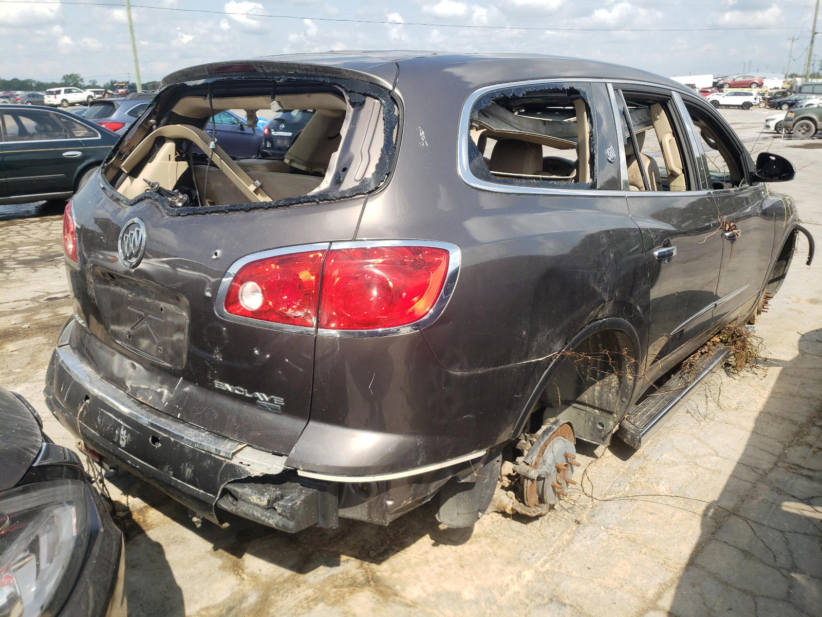 Photo 4 from auction – 2009 BUICK ENCLAVE CX with VIN 5GAER23D69J115295