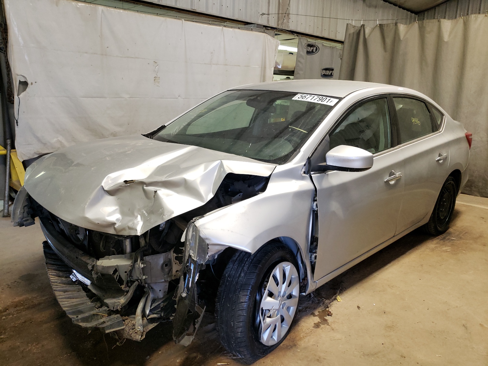 Photo 2 from auction – 2016 NISSAN SENTRA S with VIN 3N1AB7AP1GY247341