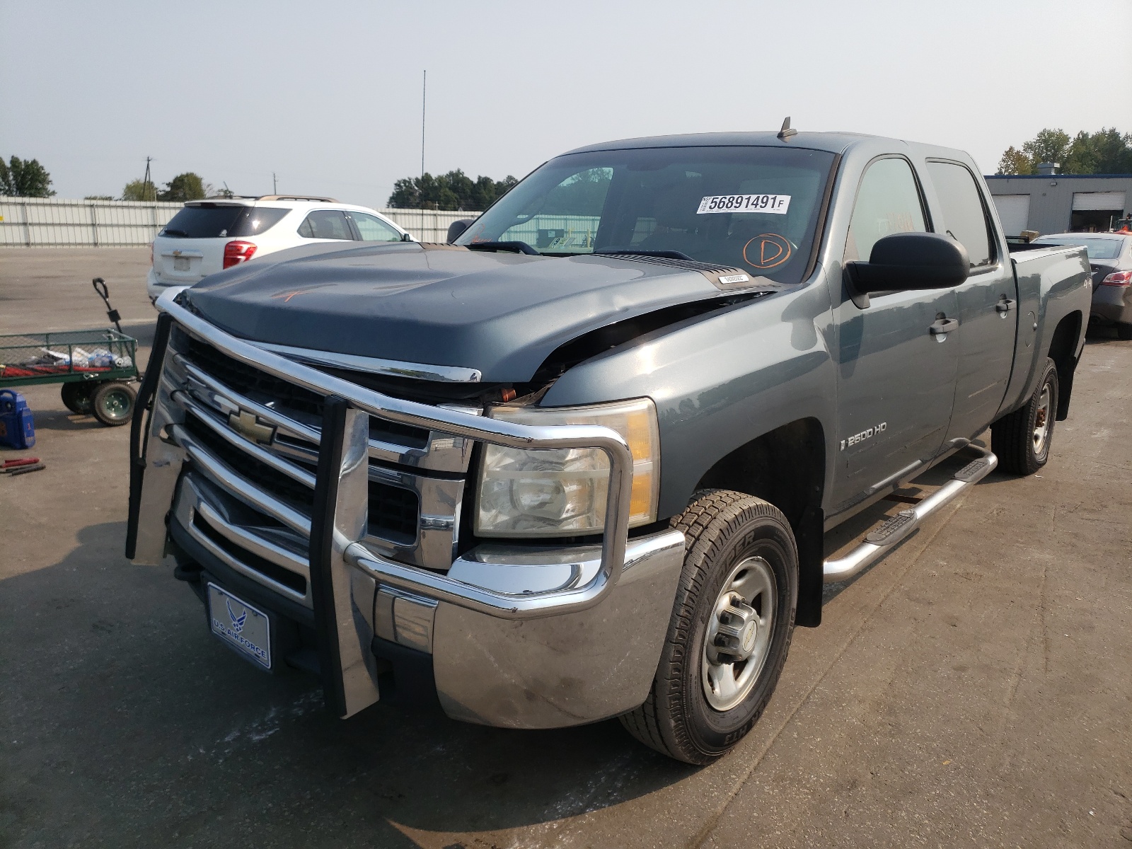Photo 2 from auction – 2008 CHEVROLET SILVERADO with VIN 1GCHK23KX8F159011