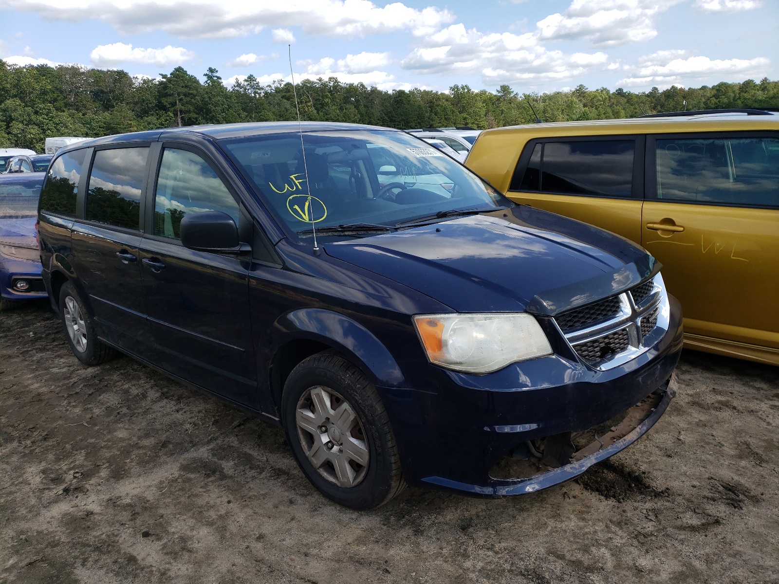 Photo 1 from auction – 2012 DODGE GRAND CARA with VIN 2C4RDGBG7CR275793
