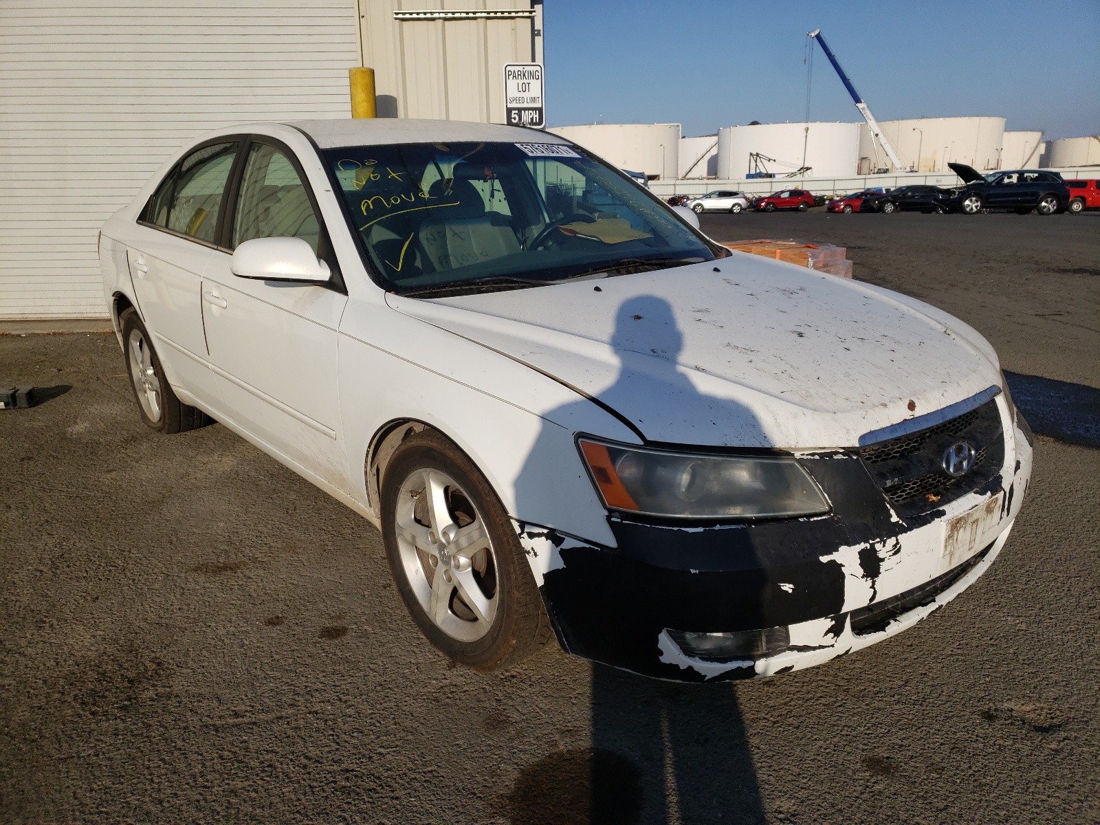 Photo 1 from auction – 2008 HYUNDAI SONATA GL with VIN 5NPEU46F08H357707