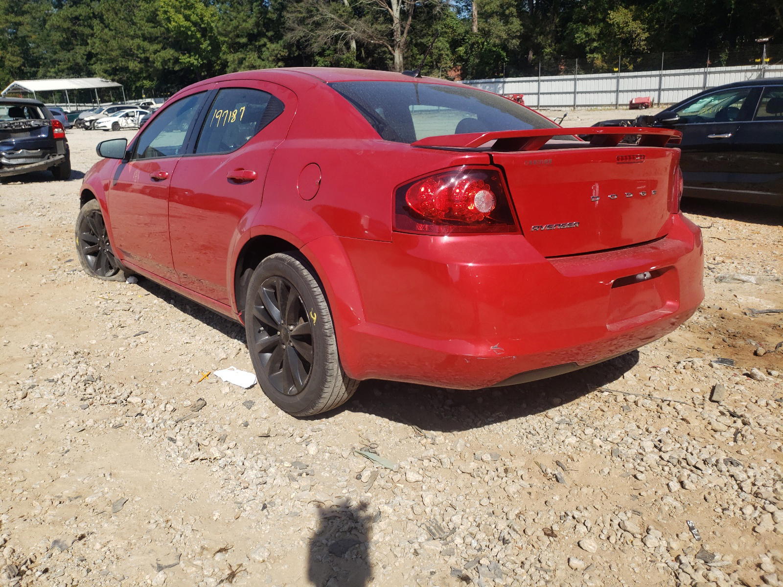 Photo 3 from auction – 2014 DODGE AVENGER SE with VIN 1C3CDZAB2EN166394