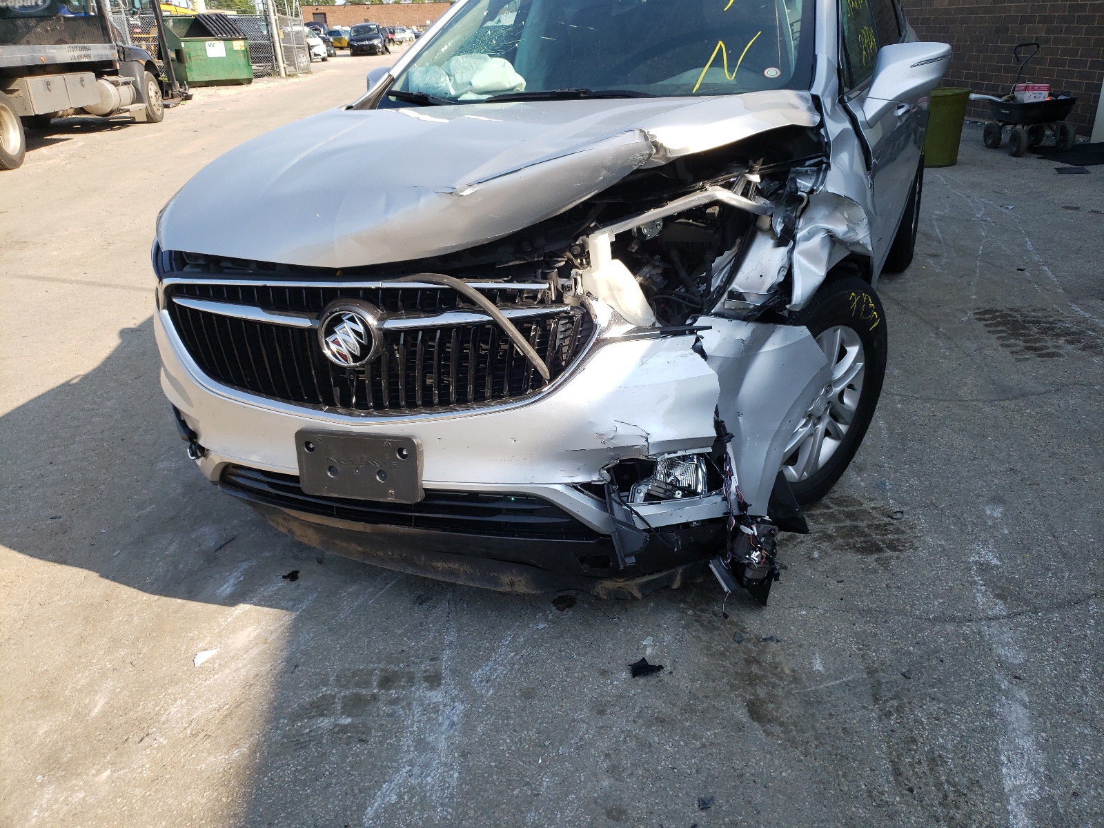 Photo 9 from auction – 2018 BUICK ENCLAVE ES with VIN 5GAERBKW6JJ207630