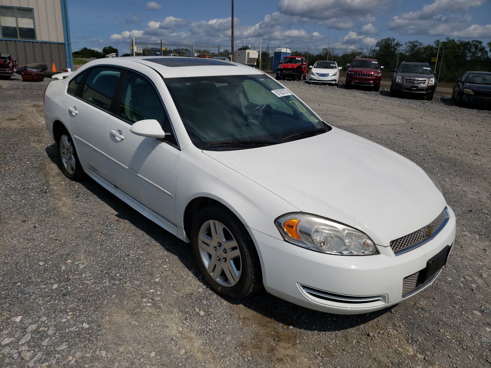 CHEVROLET IMPALA LT 2013 with VIN 2G1WG5E36D1193831 - Photo from auction