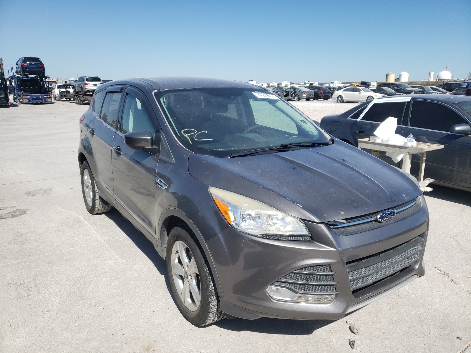 FORD ESCAPE SE 2013 with VIN 1FMCU0GXXDUD48886 - Photo from auction