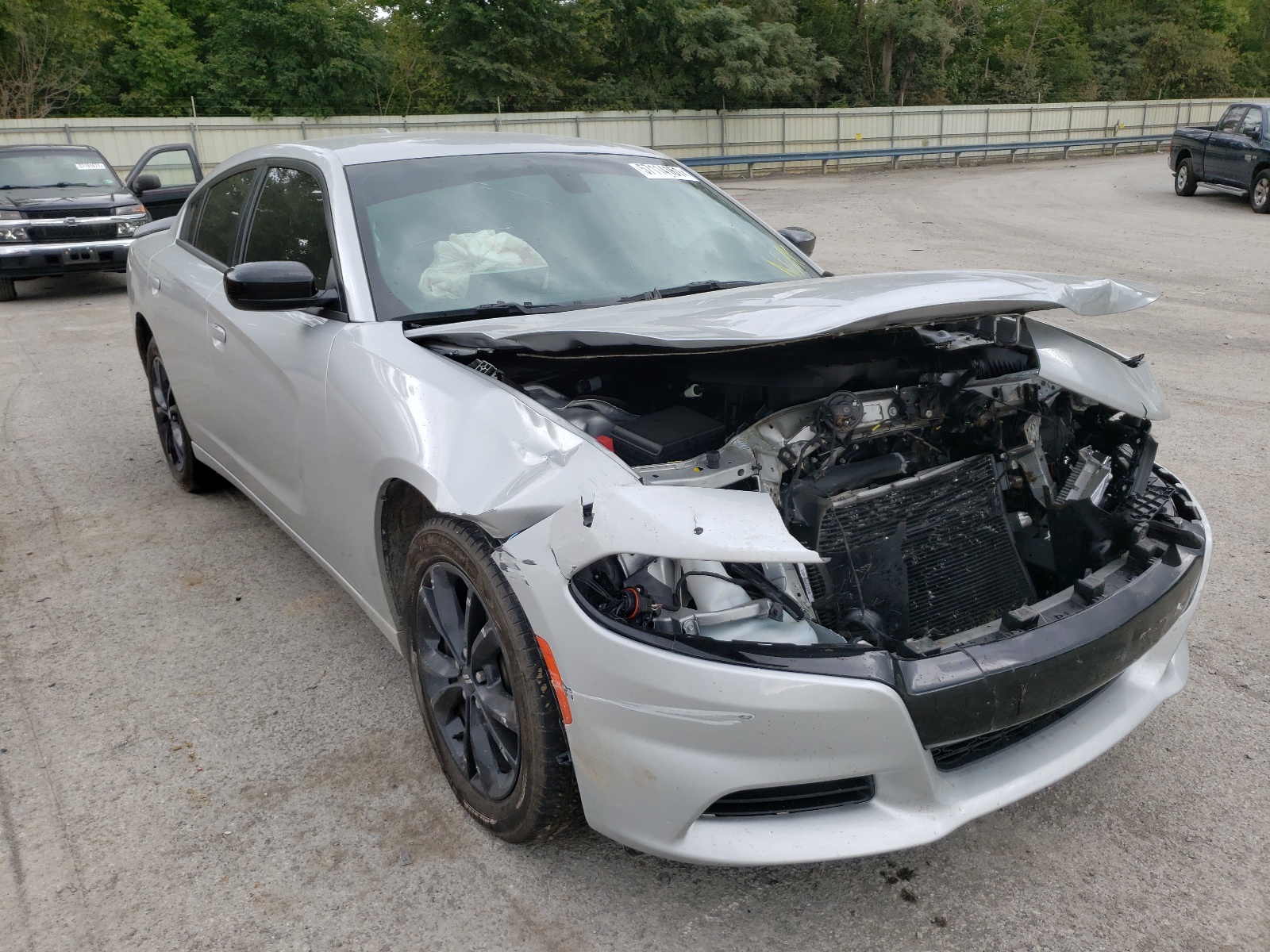 DODGE CHARGER SX 2020 with VIN 2C3CDXJG3LH141705 - Photo from auction