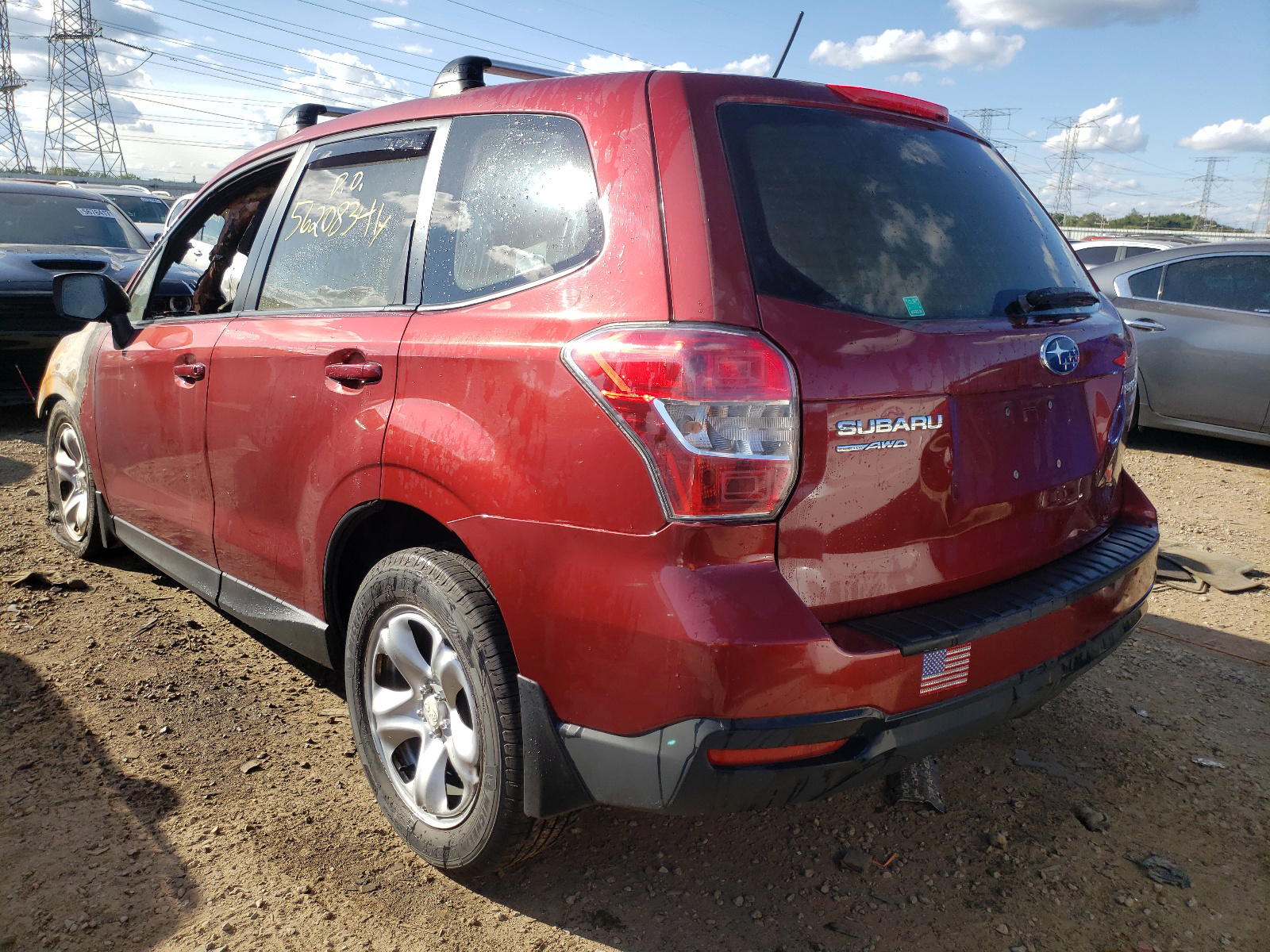 Photo 3 from auction – 2014 SUBARU FORESTER 2 with VIN JF2SJAAC6EH442098