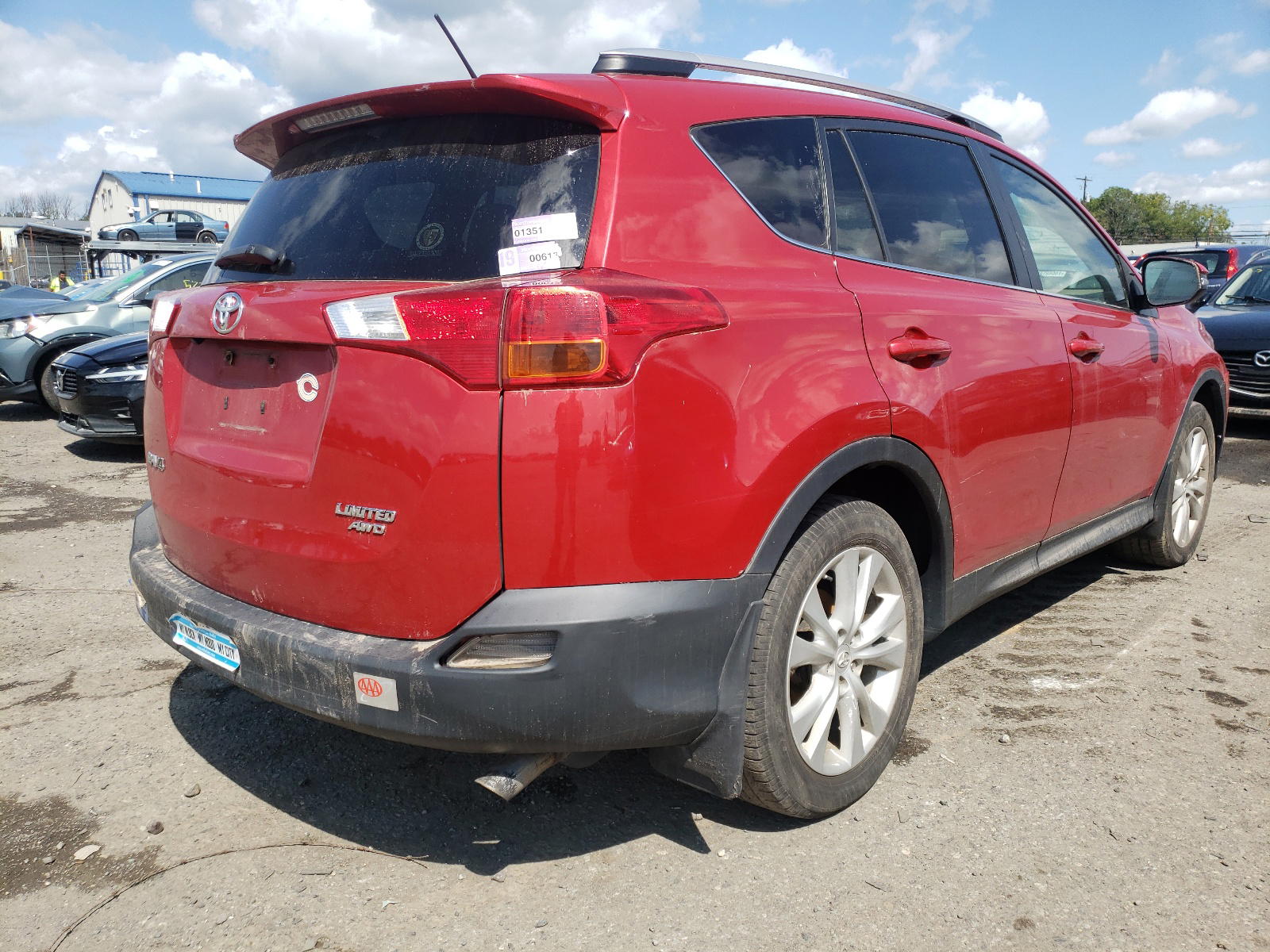 Photo 4 from auction – 2013 TOYOTA RAV4 LIMIT with VIN 2T3DFREV5DW002434