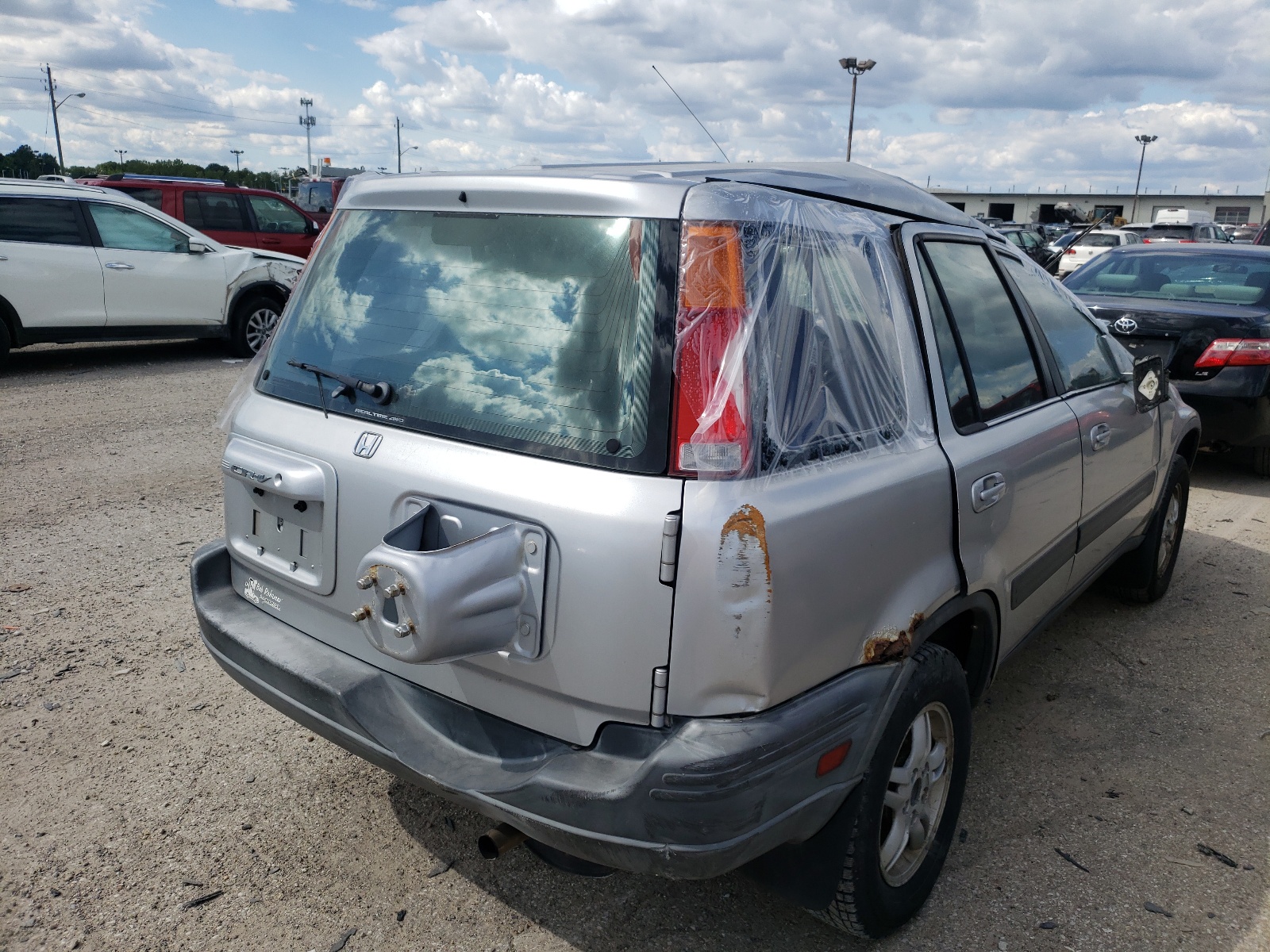 Photo 4 from auction – 2001 HONDA CR-V EX with VIN JHLRD18641S026815