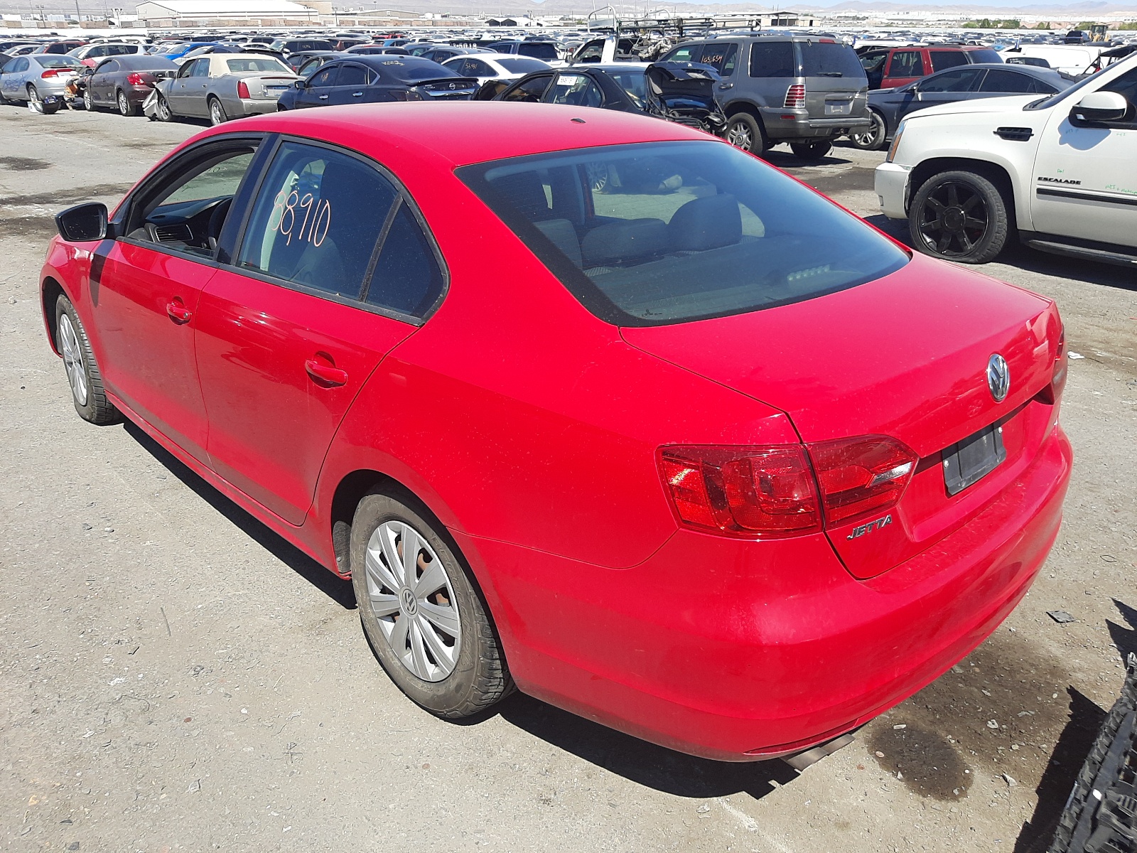 Photo 3 from auction – 2013 VOLKSWAGEN JETTA BASE with VIN 3VW2K7AJ6DM370310