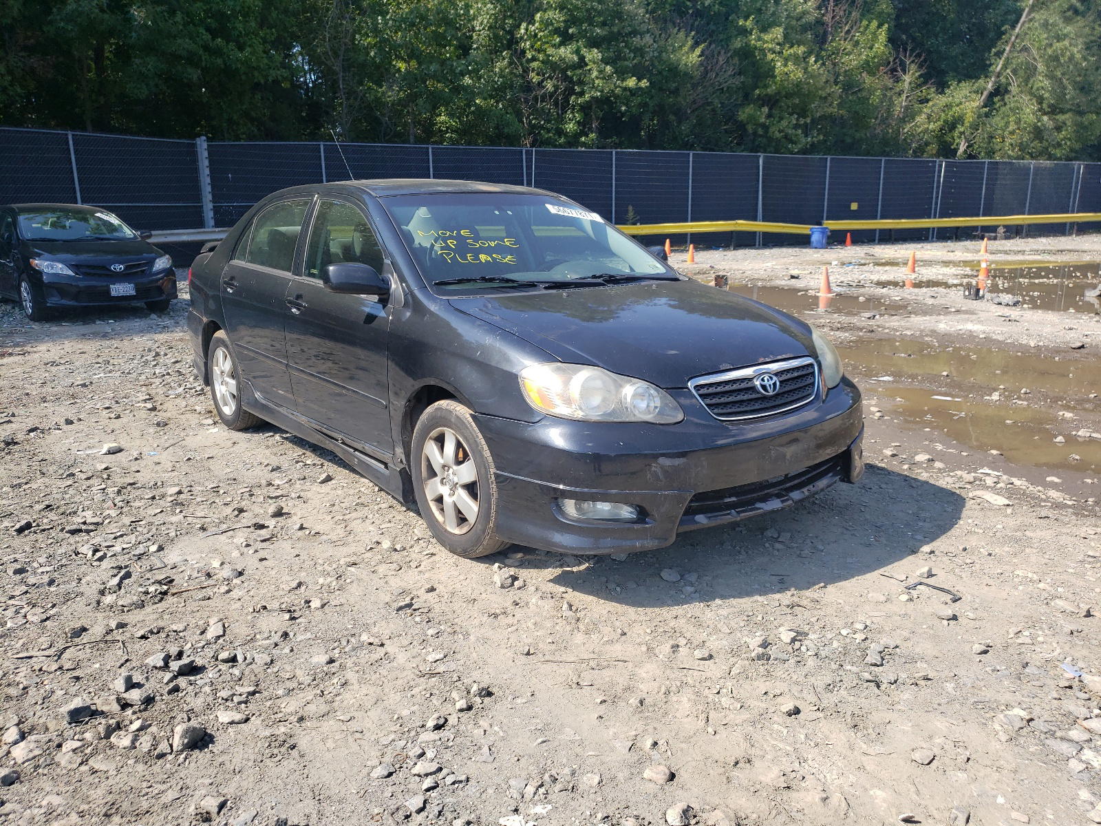 TOYOTA COROLLA CE 2005 with VIN 2T1BR30E75C354526 - Photo from auction