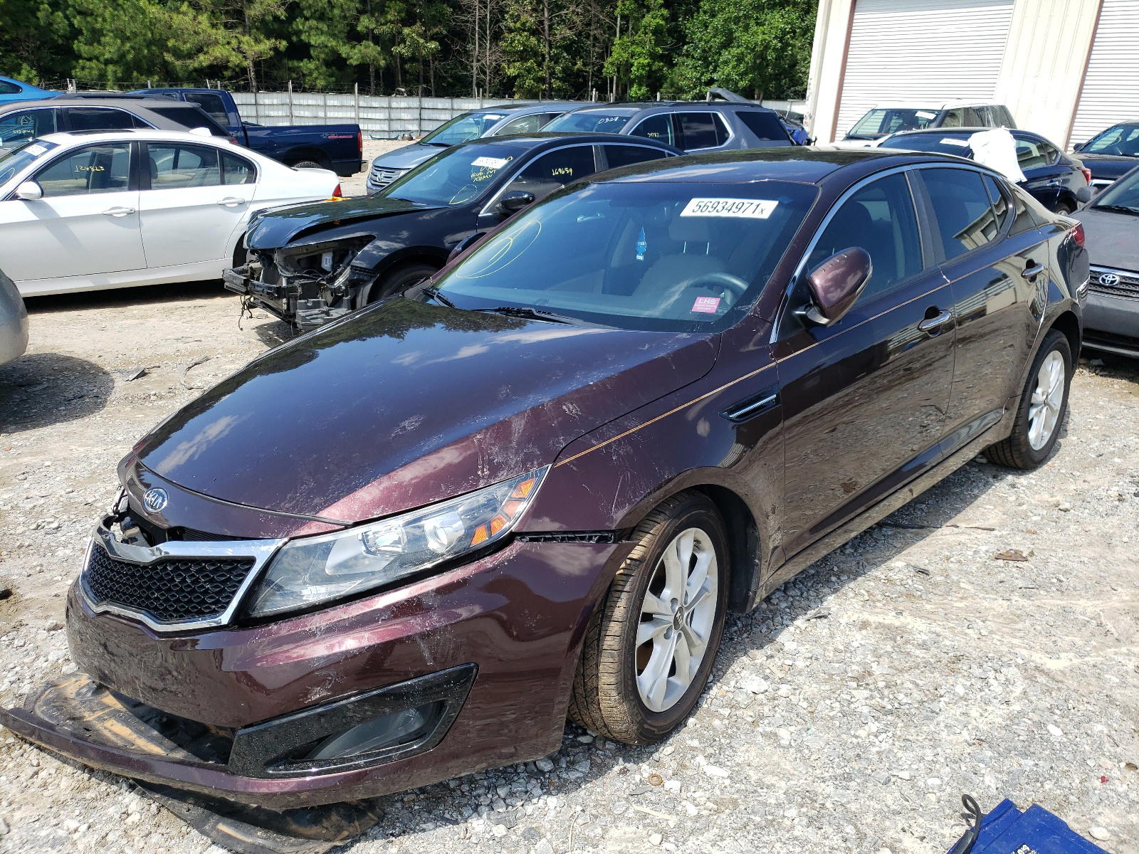 Photo 2 from auction – 2011 KIA OPTIMA EX with VIN KNAGN4A75B5077775