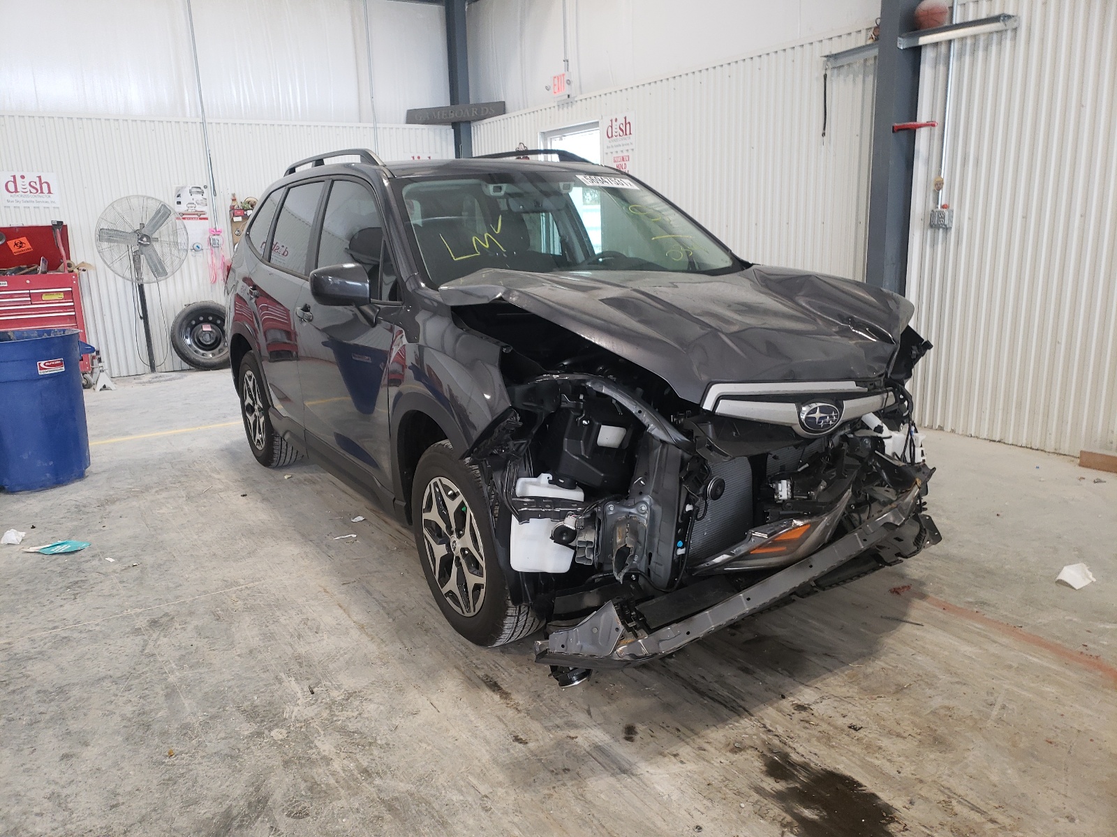 SUBARU FORESTER P 2021 with VIN JF2SKAJC4MH550361 - Photo from auction