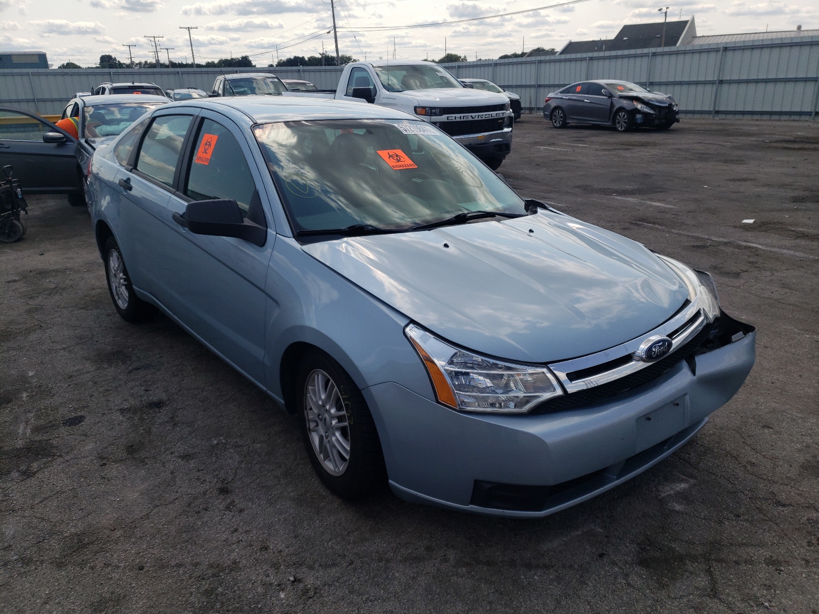 FORD FOCUS SE 2009 with VIN 1FAHP35N89W259467 - Photo from auction