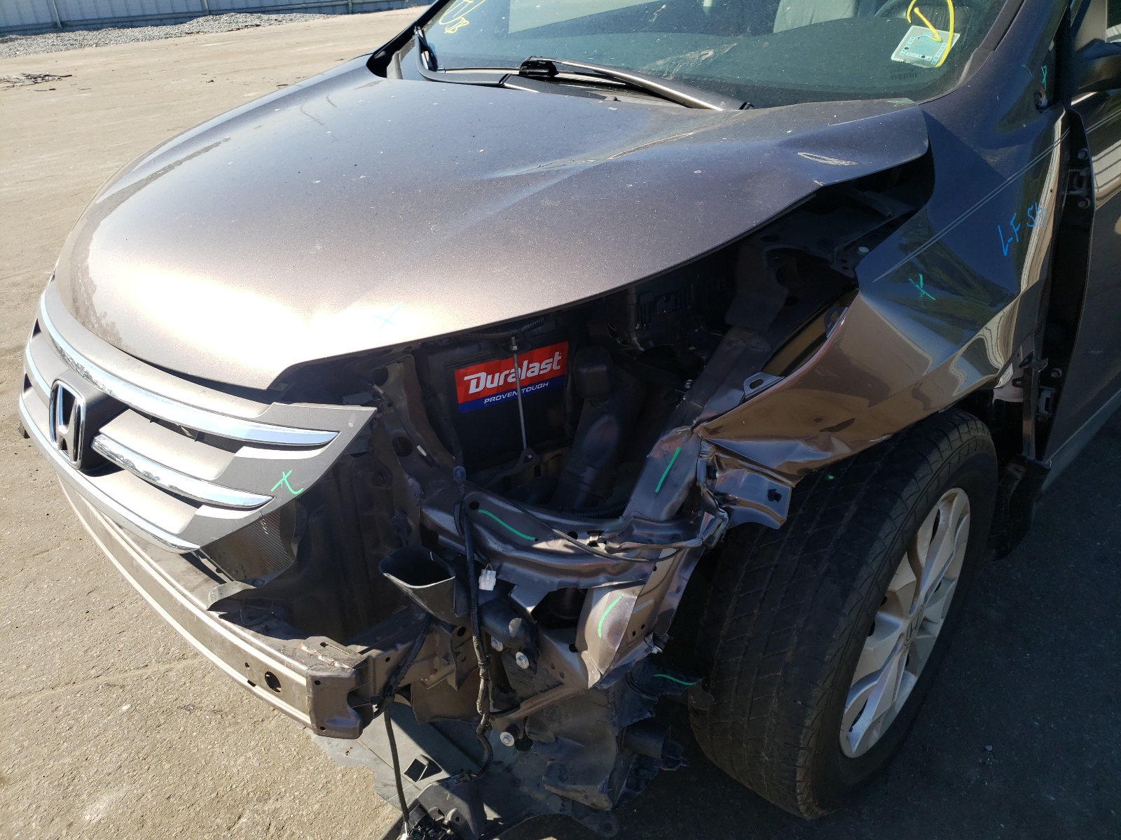 Photo 9 from auction – 2014 HONDA CR-V EXL with VIN 2HKRM3H79EH560480