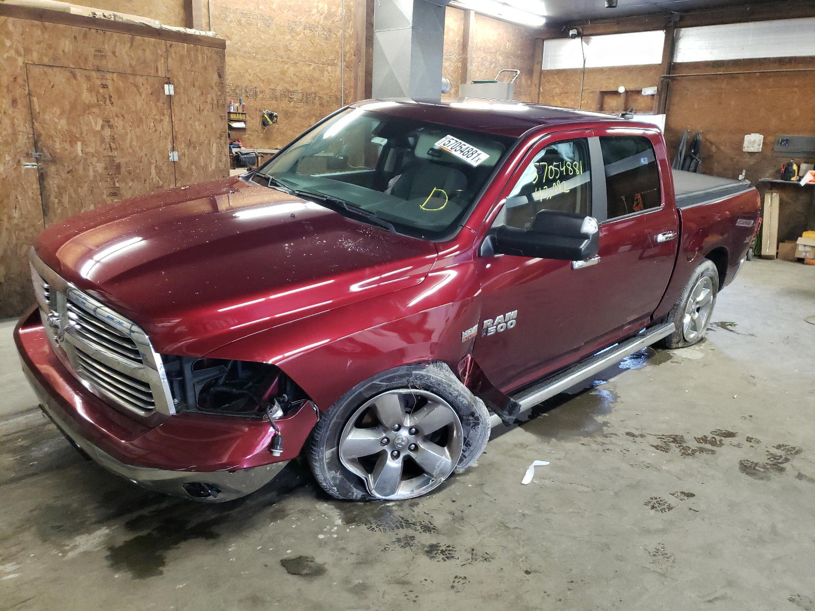 Photo 2 from auction – 2018 RAM 1500 SLT with VIN 1C6RR7LT9JS216325