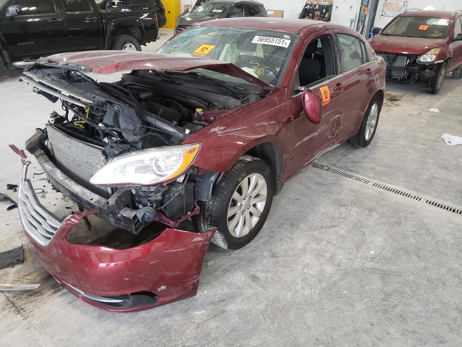 Photo 2 from auction – 2013 CHRYSLER 200 TOURIN with VIN 1C3CCBBG9DN531981